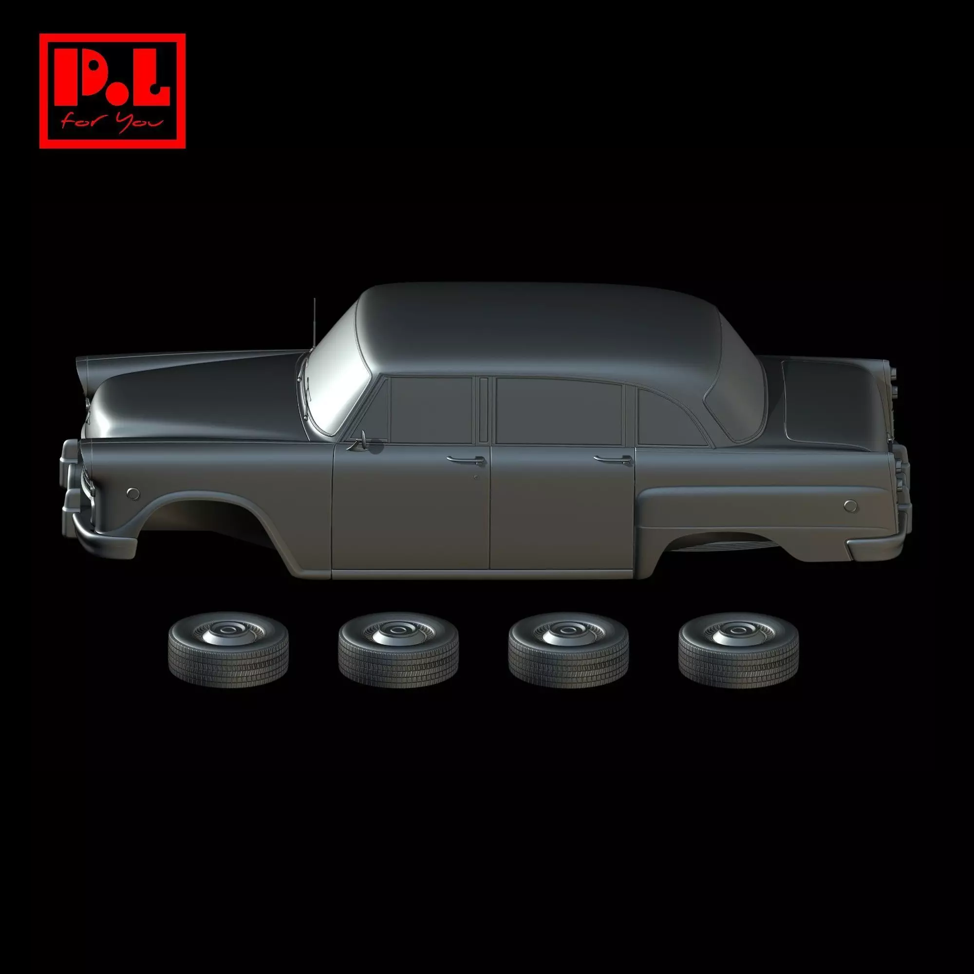 Checker Marathon 1978 3D print model_1