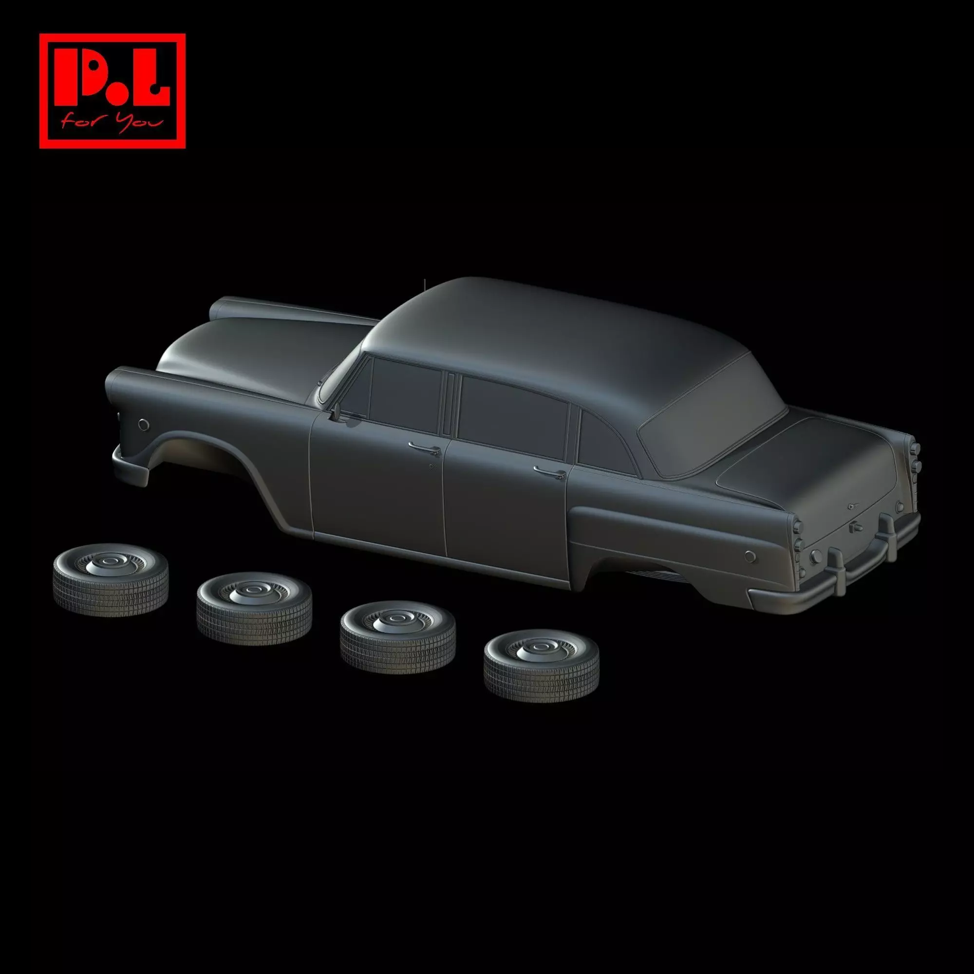 Checker Marathon 1978 3D print model_2