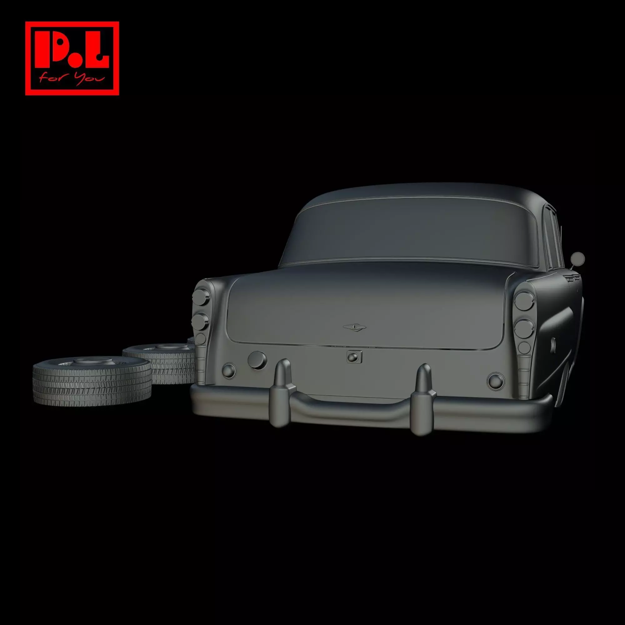 Checker Marathon 1978 3D print model_3