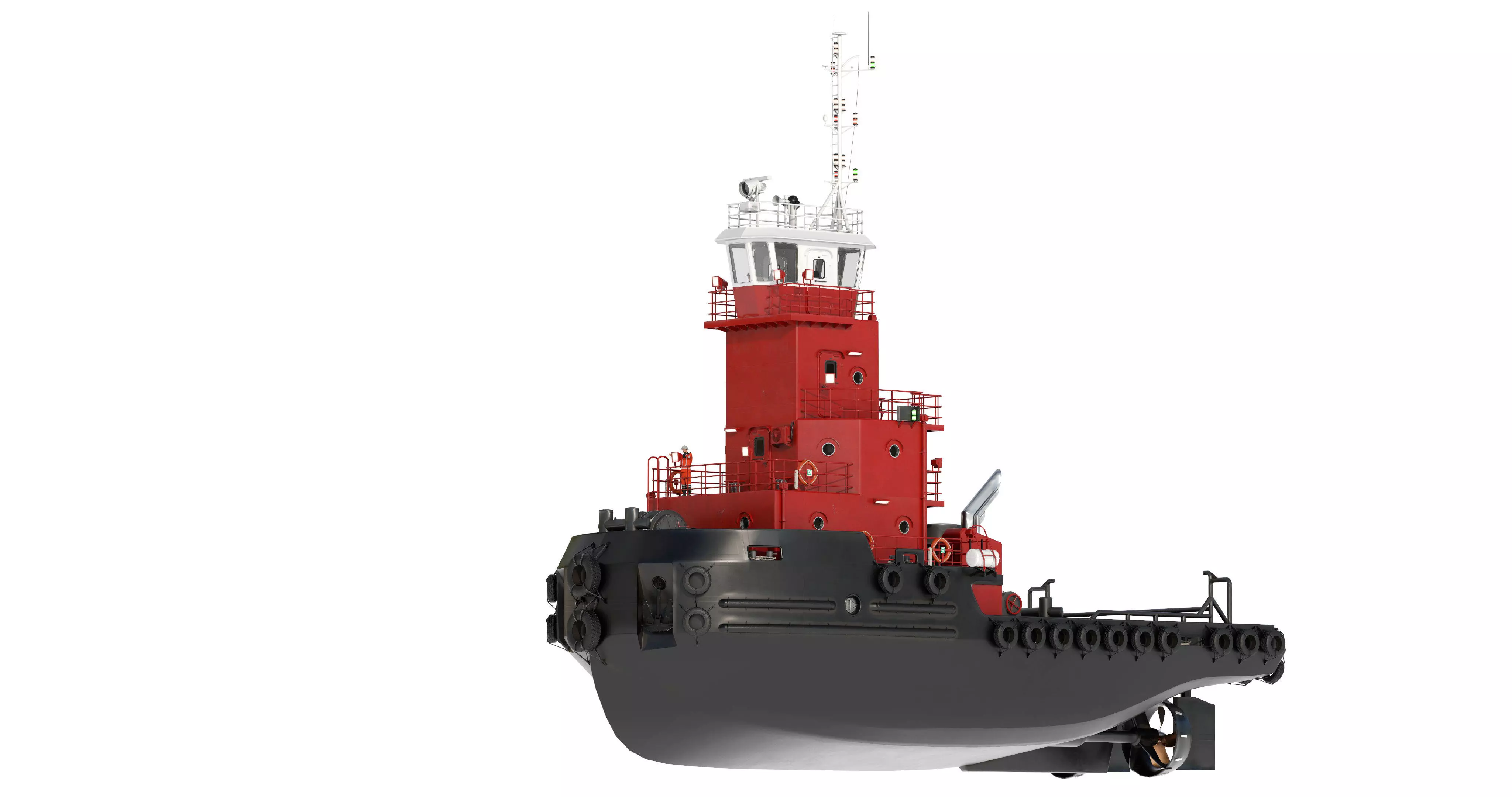 Articulated tug boat BRW 3D model_5