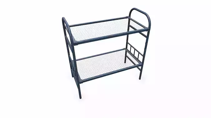 Priosn Bunk Bed Low-poly PBR