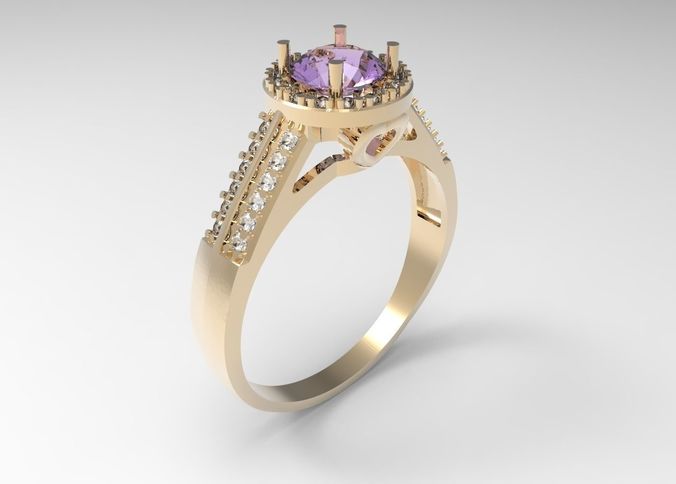 Ring Marseille STL 3D print model