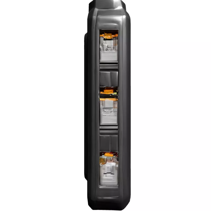 Modular Industrial Battery Unit Low-poly 3D model_4