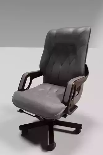 Luxury Executive Office Chair 3D Model