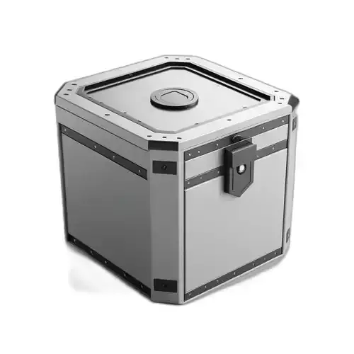 SciFi Hexagonal Storage Crate