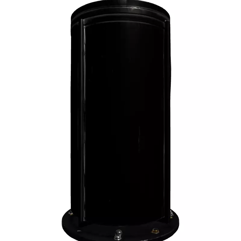 HighTech Industrial Energy Cell Low-poly 3D model_4