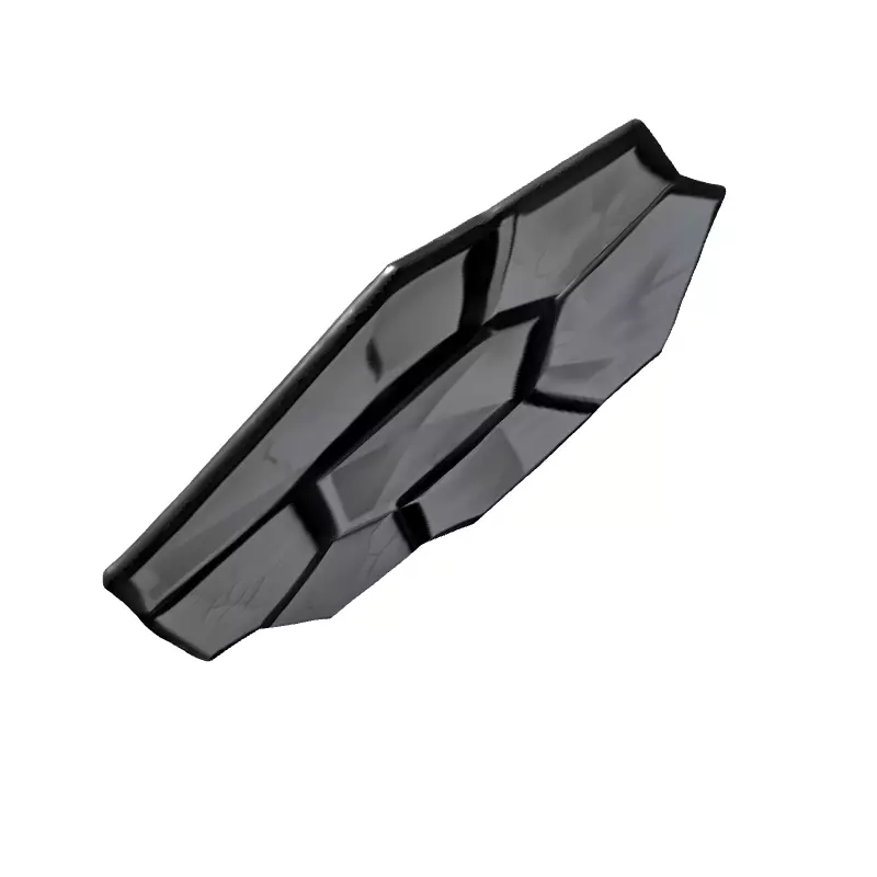 Modern Geometric Decorative Panel Low-poly 3D model_5