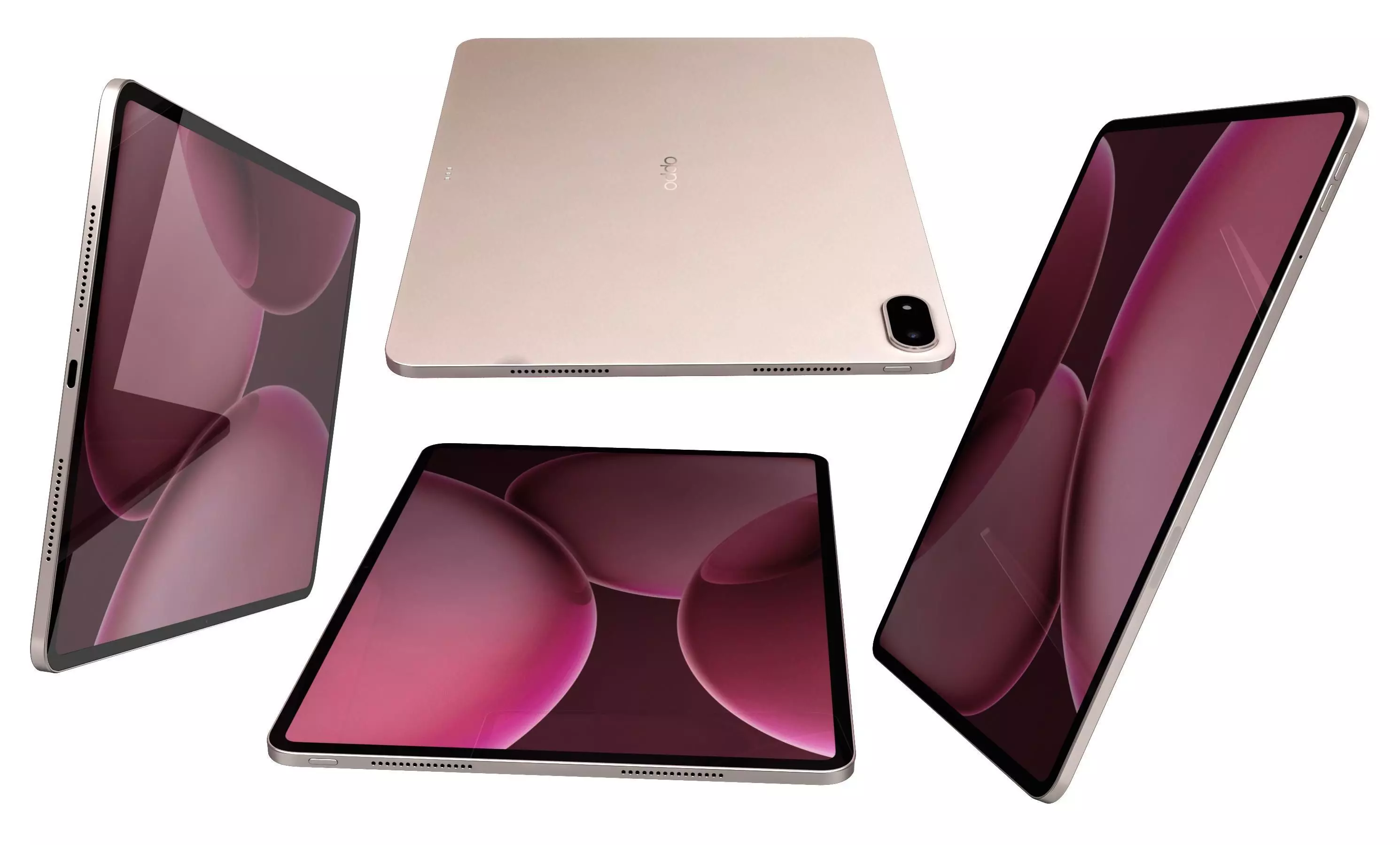 OPPO Pad 4 Pro Gold 3D model_9