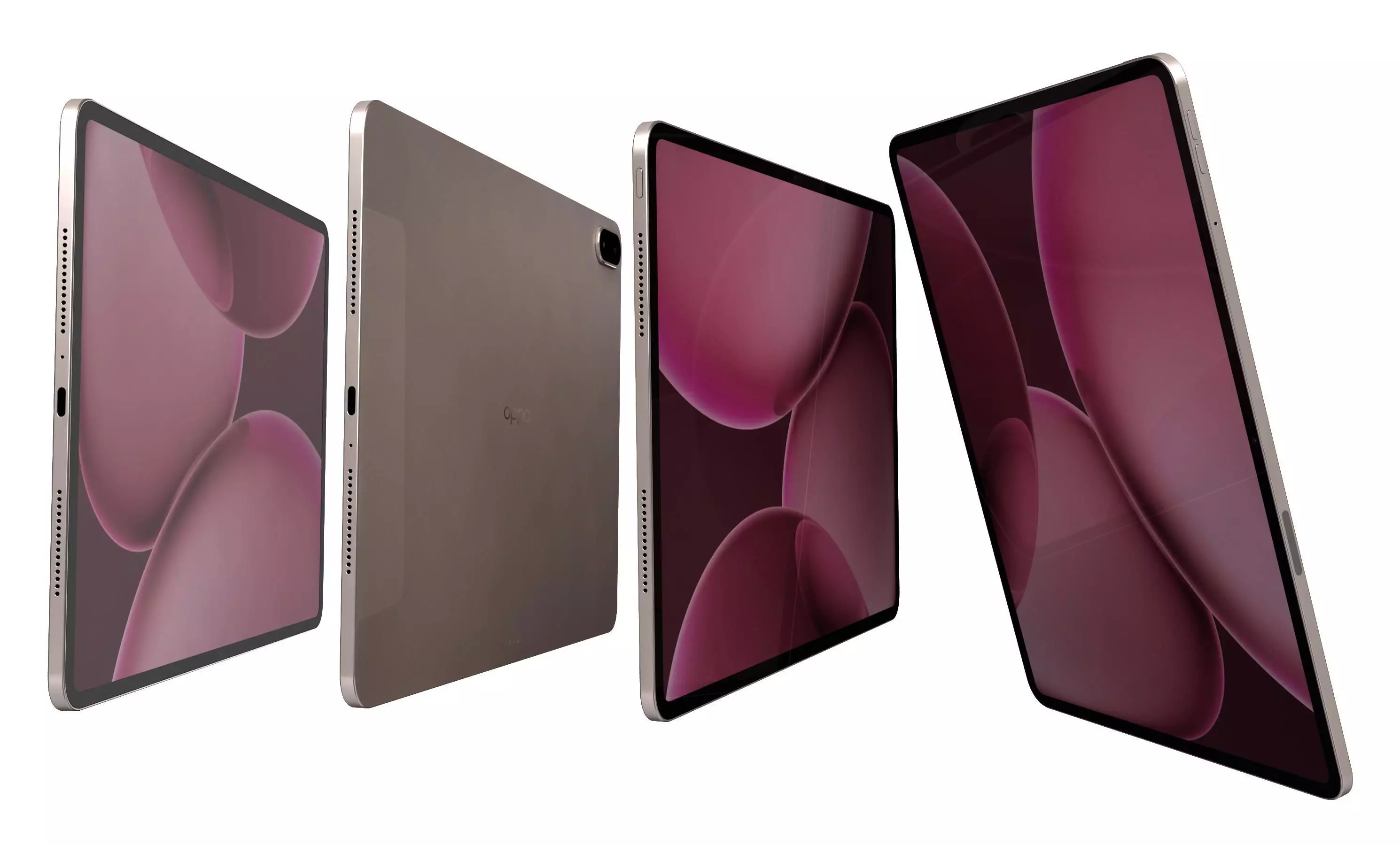 OPPO Pad 4 Pro Gold 3D model_8