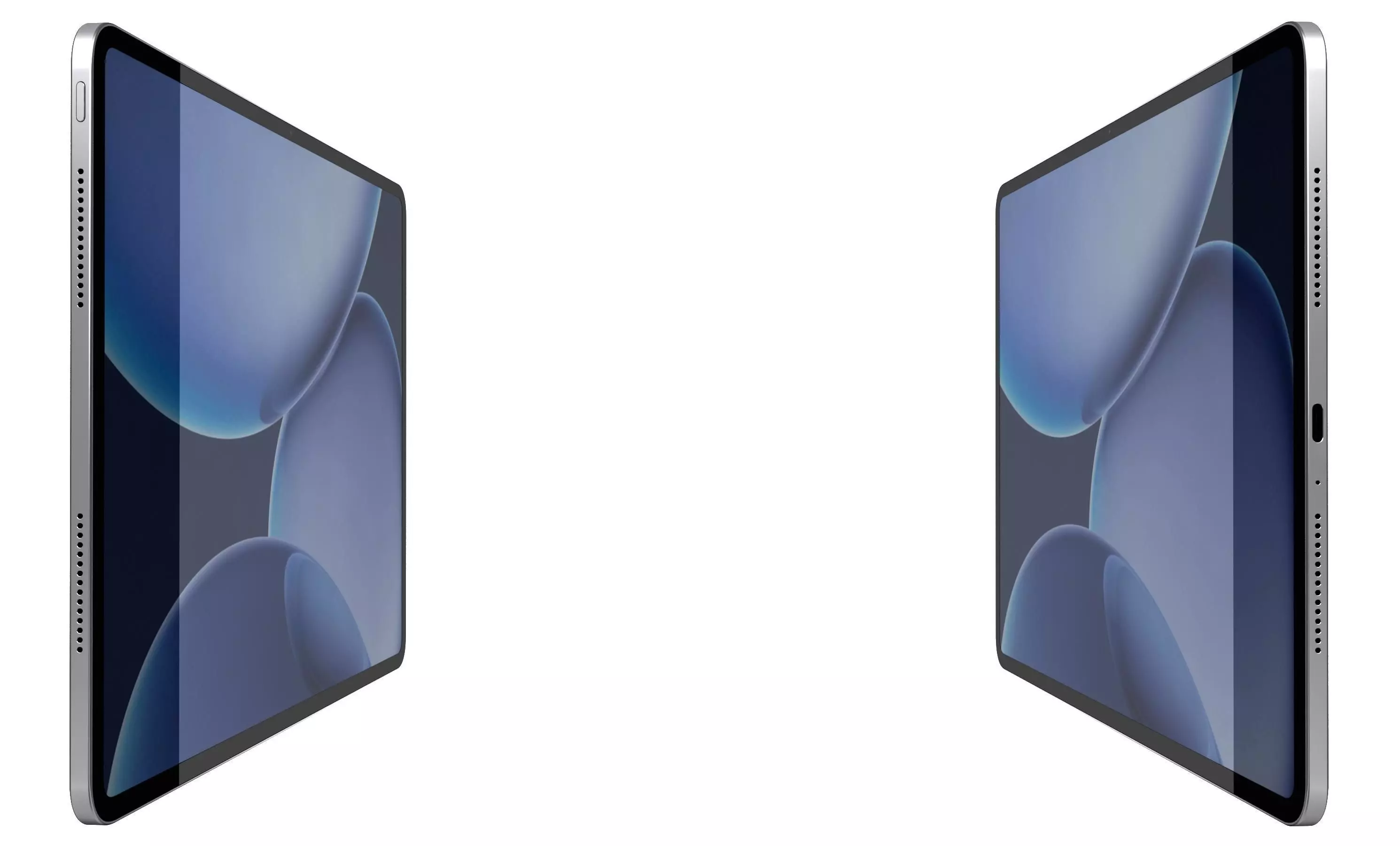 OPPO Pad 4 Pro Silver 3D model_1