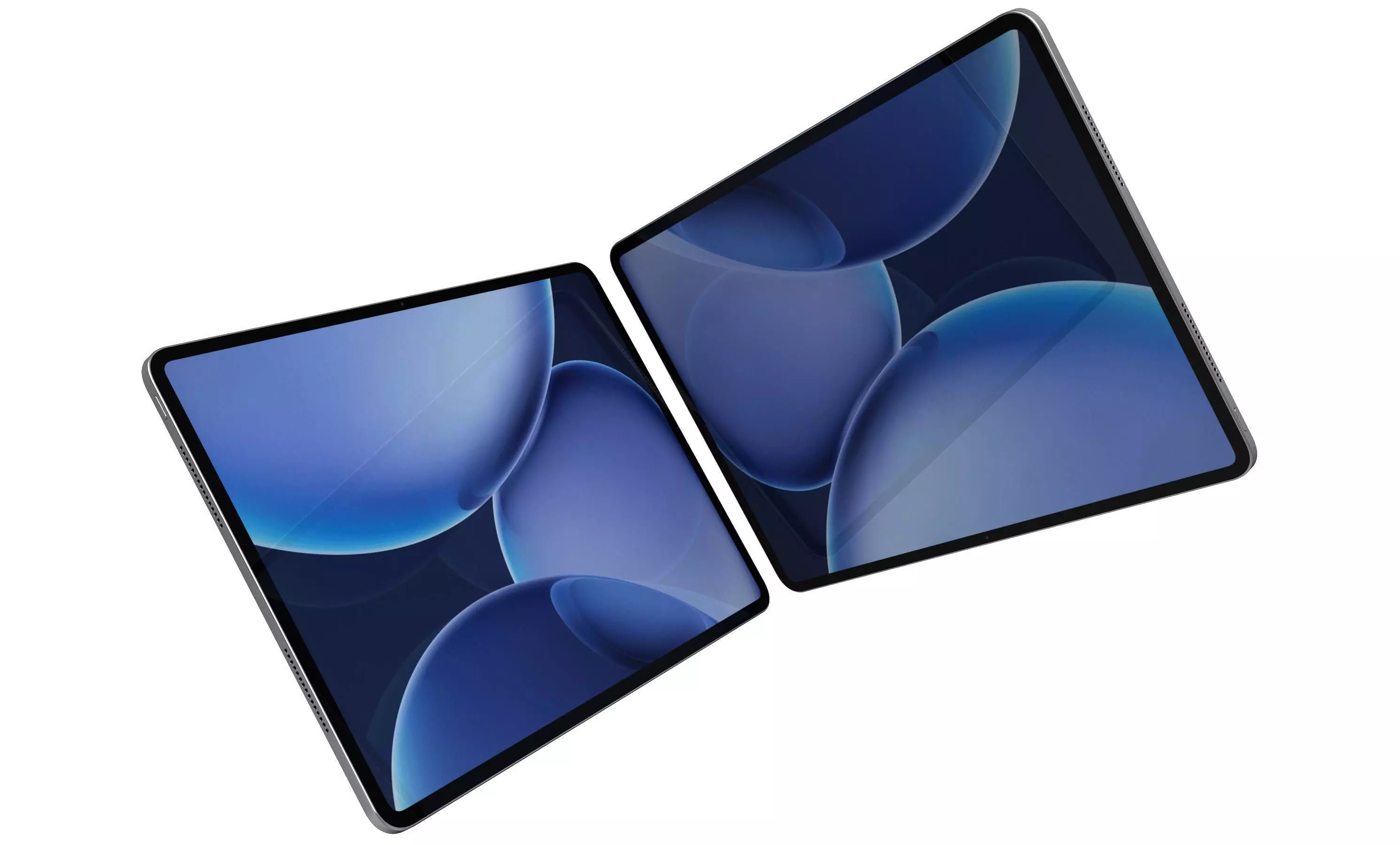 OPPO Pad 4 Pro Silver 3D model_14