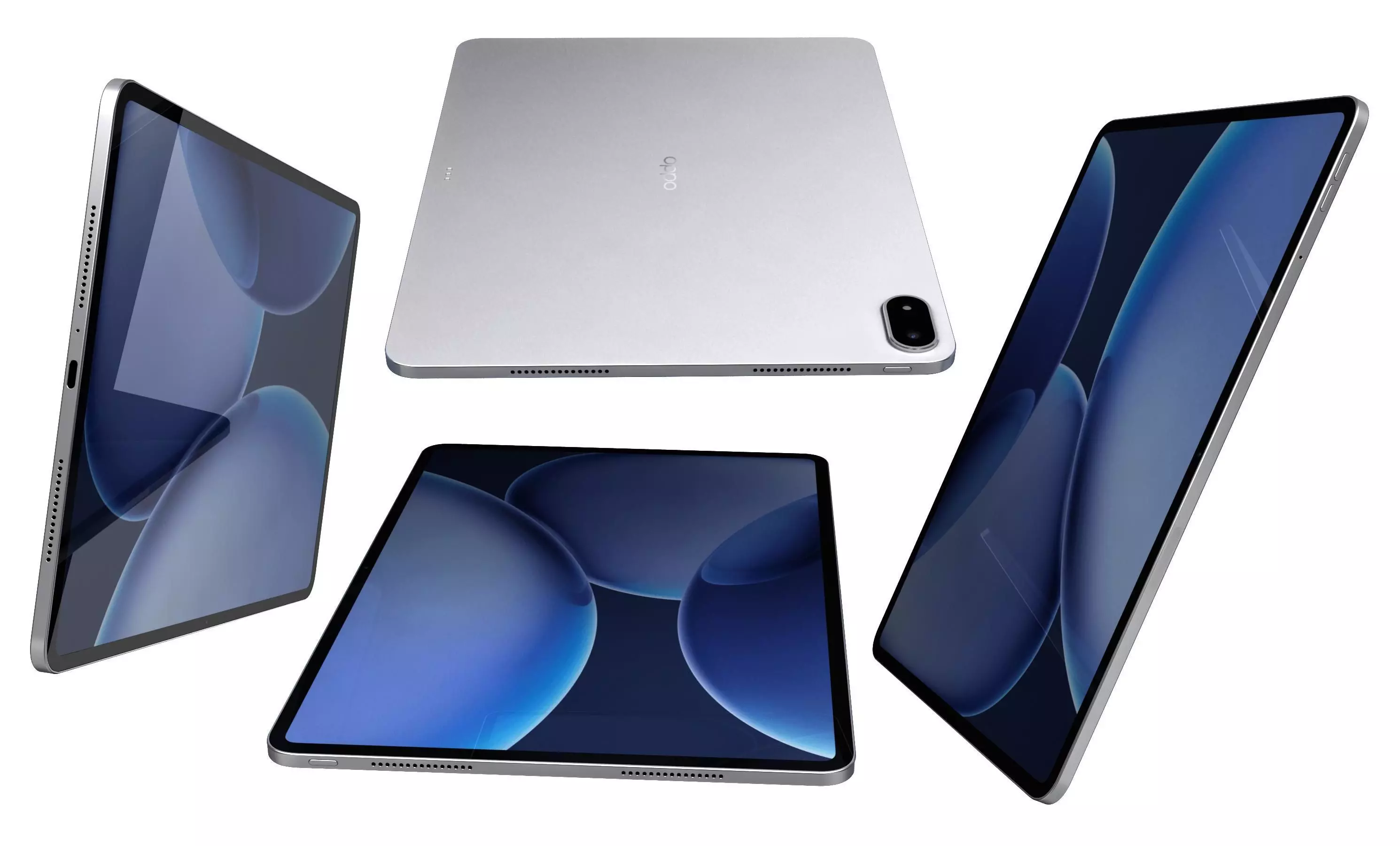 OPPO Pad 4 Pro Silver 3D model_13