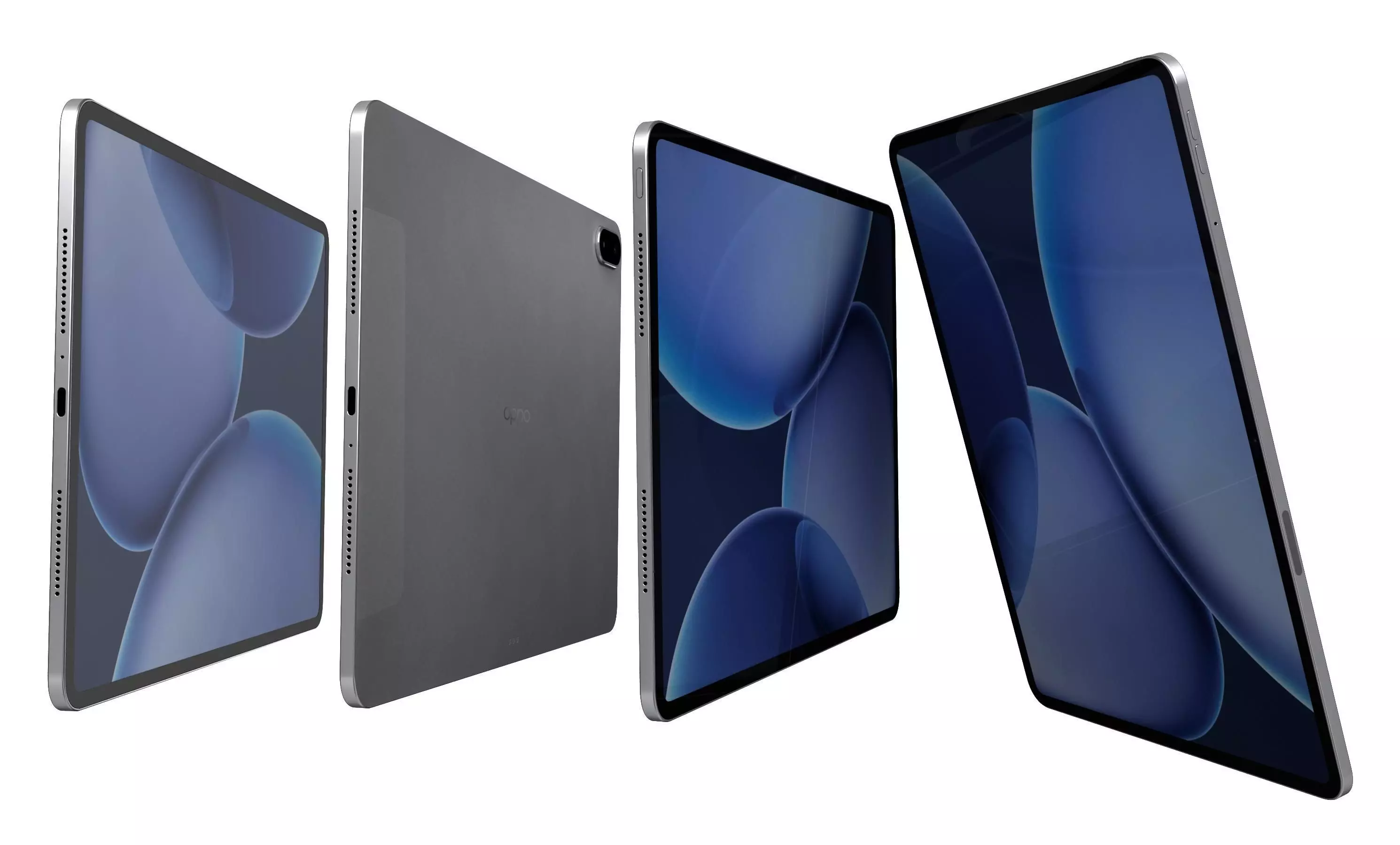 OPPO Pad 4 Pro Silver 3D model_16