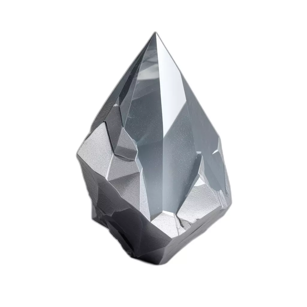 SciFi Energy Crystal Gemstone Low-poly 3D model_0
