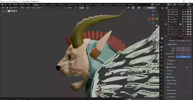 losifer lion Persian 