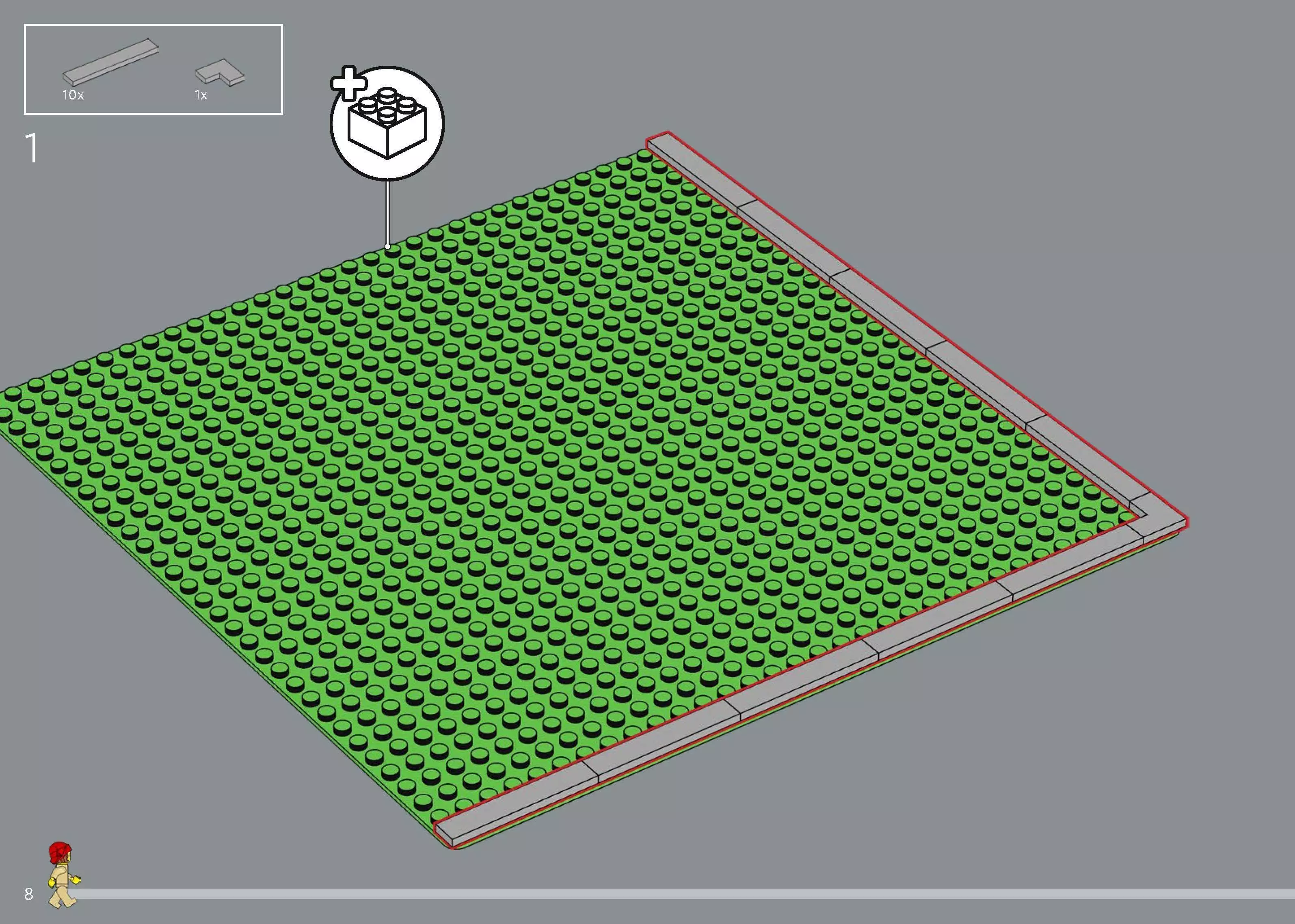 Wikibricks3D - 10350 Tudor-Corner 3D print model_2