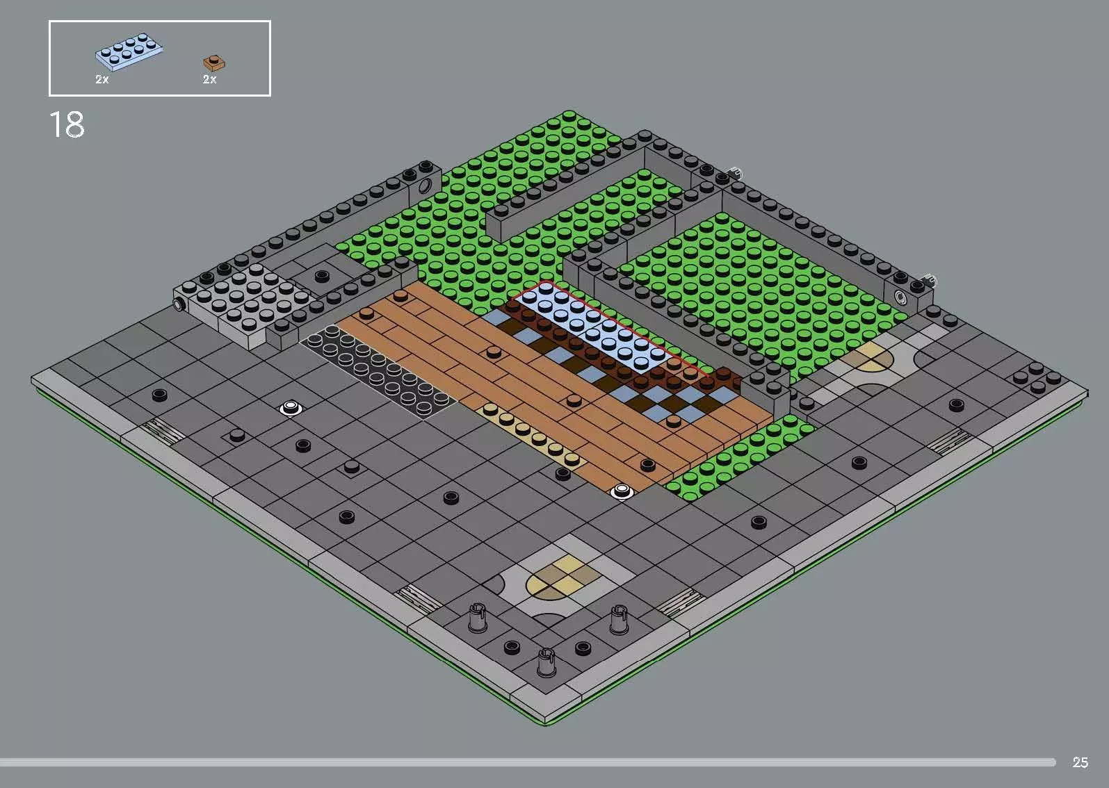 Wikibricks3D - 10350 Tudor-Corner 3D print model_19