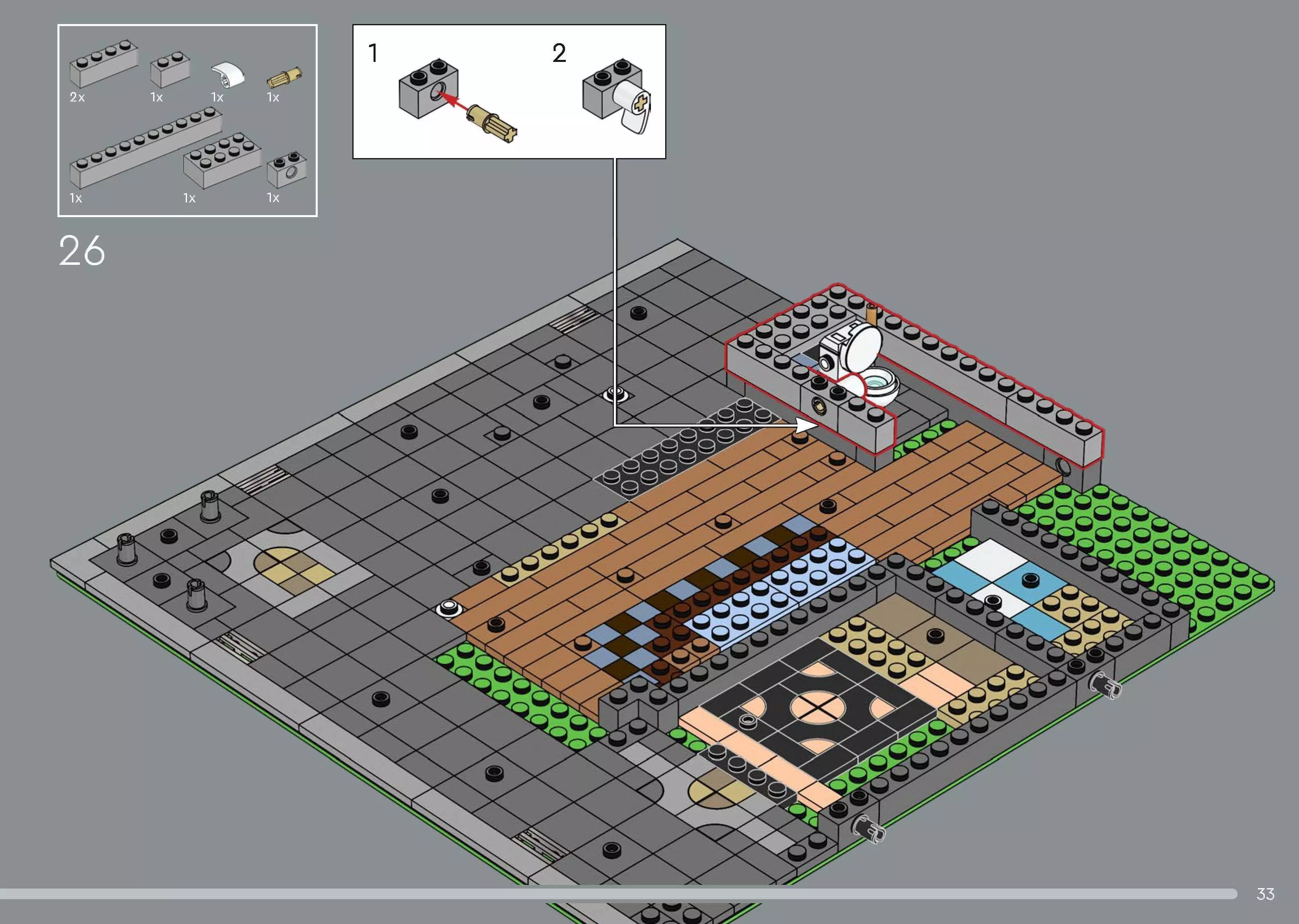 Wikibricks3D - 10350 Tudor-Corner 3D print model_27