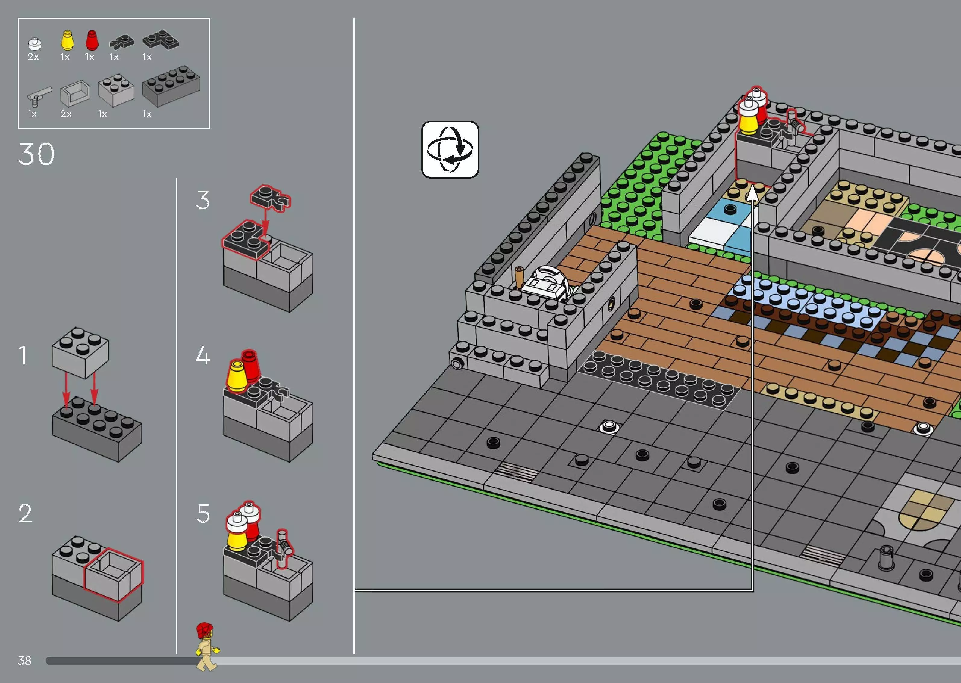 Wikibricks3D - 10350 Tudor-Corner 3D print model_32