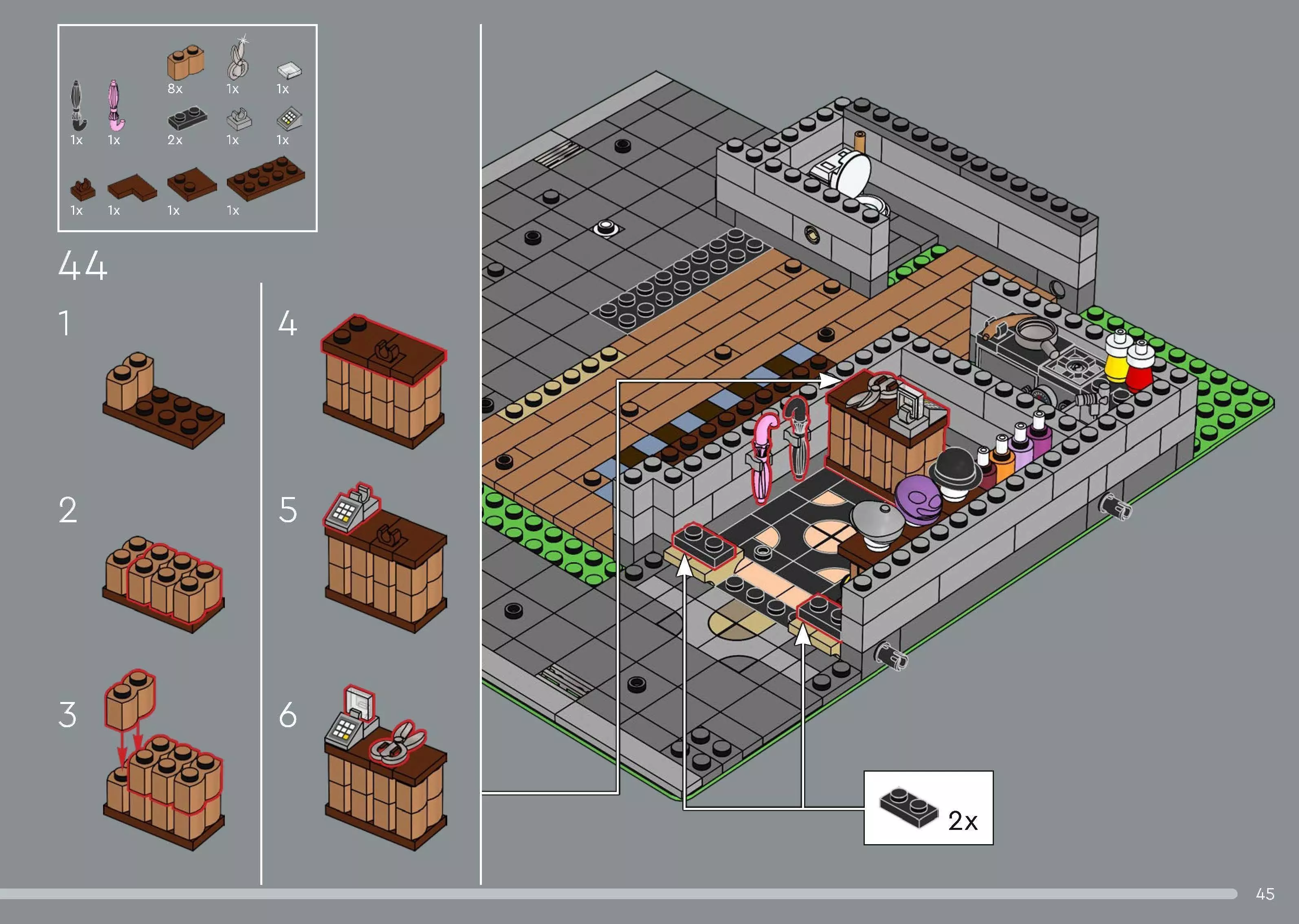 Wikibricks3D - 10350 Tudor-Corner 3D print model_39
