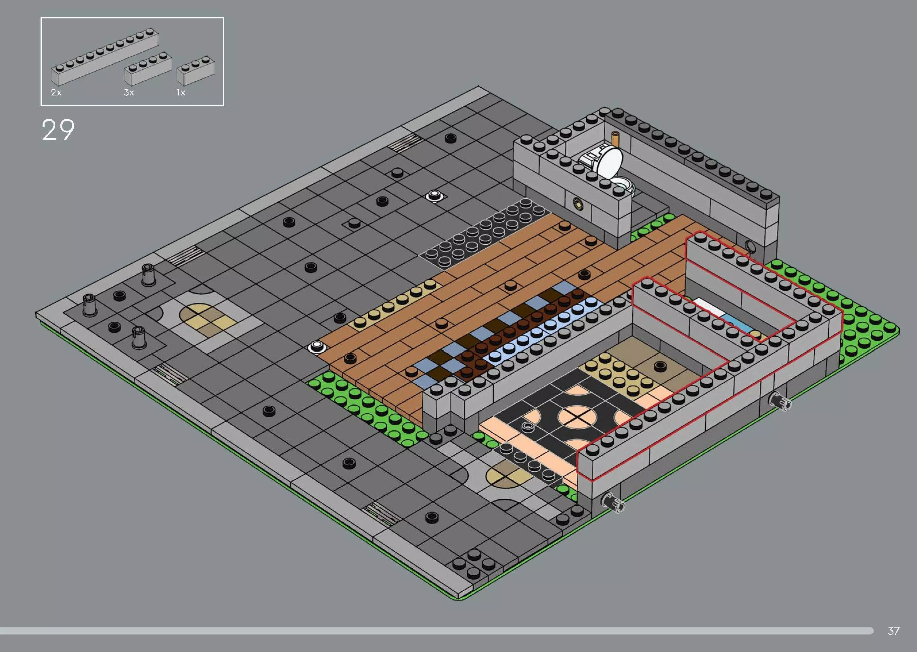 Wikibricks3D - 10350 Tudor-Corner 3D print model_31