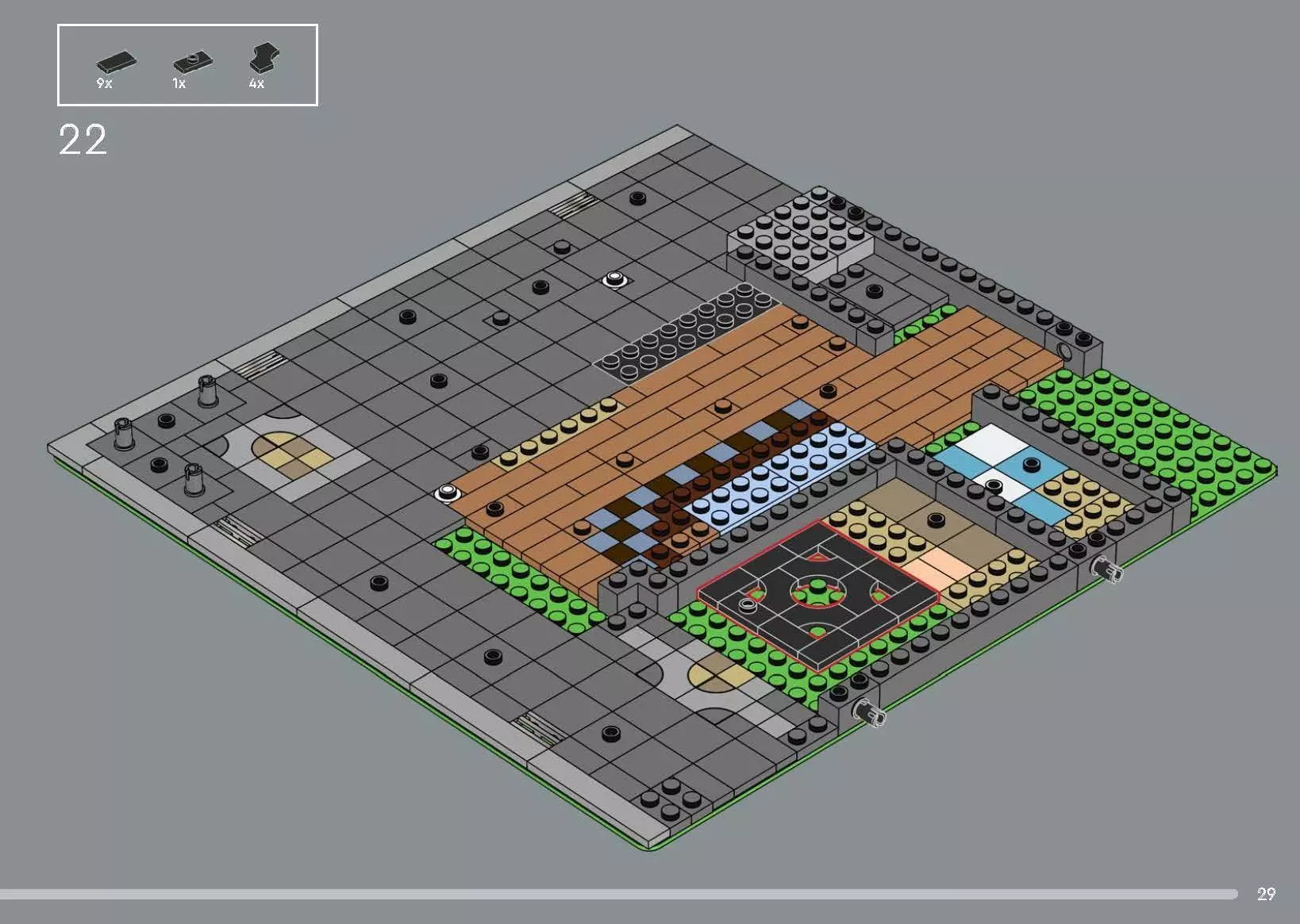 Wikibricks3D - 10350 Tudor-Corner 3D print model_23
