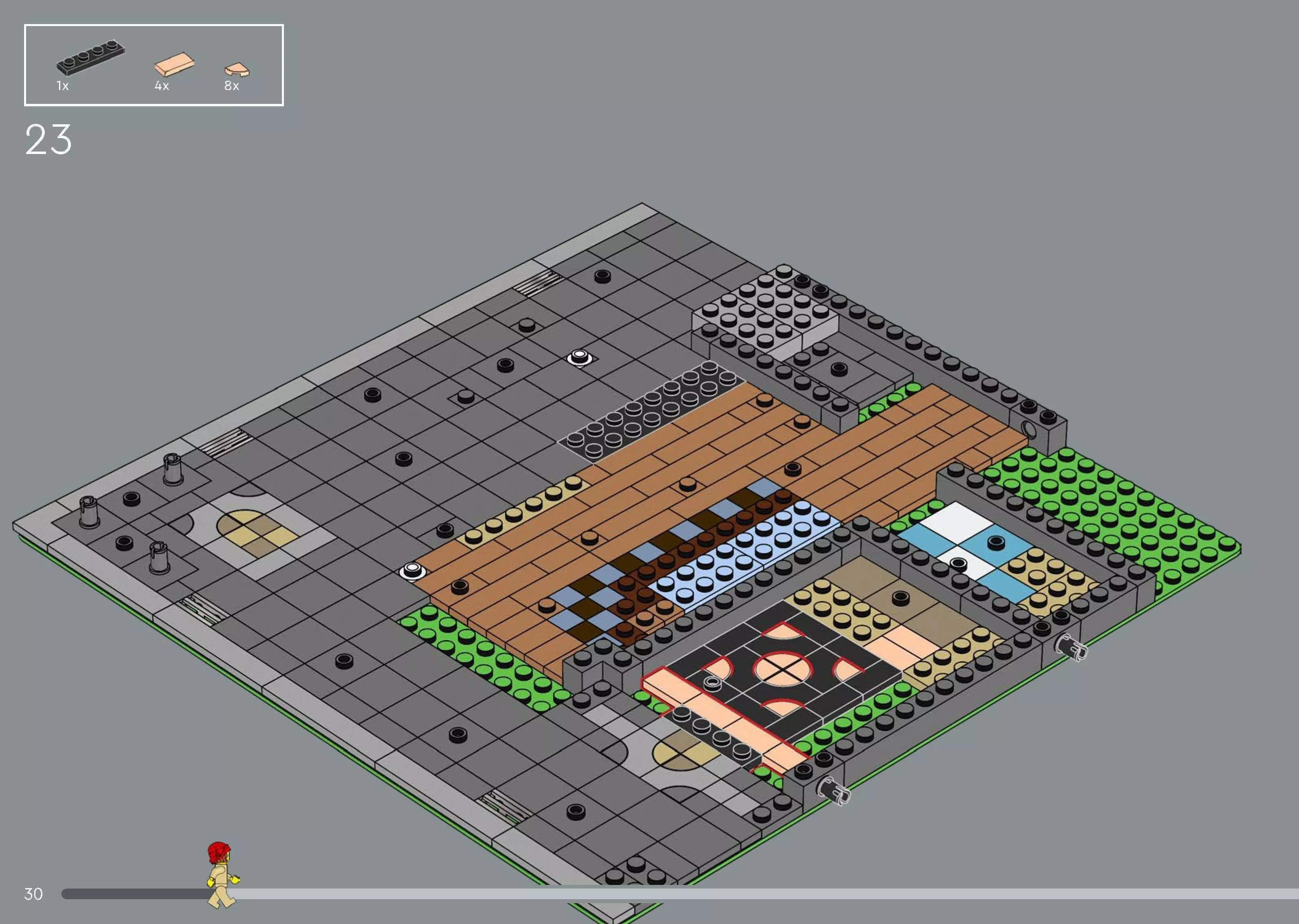 Wikibricks3D - 10350 Tudor-Corner 3D print model_24