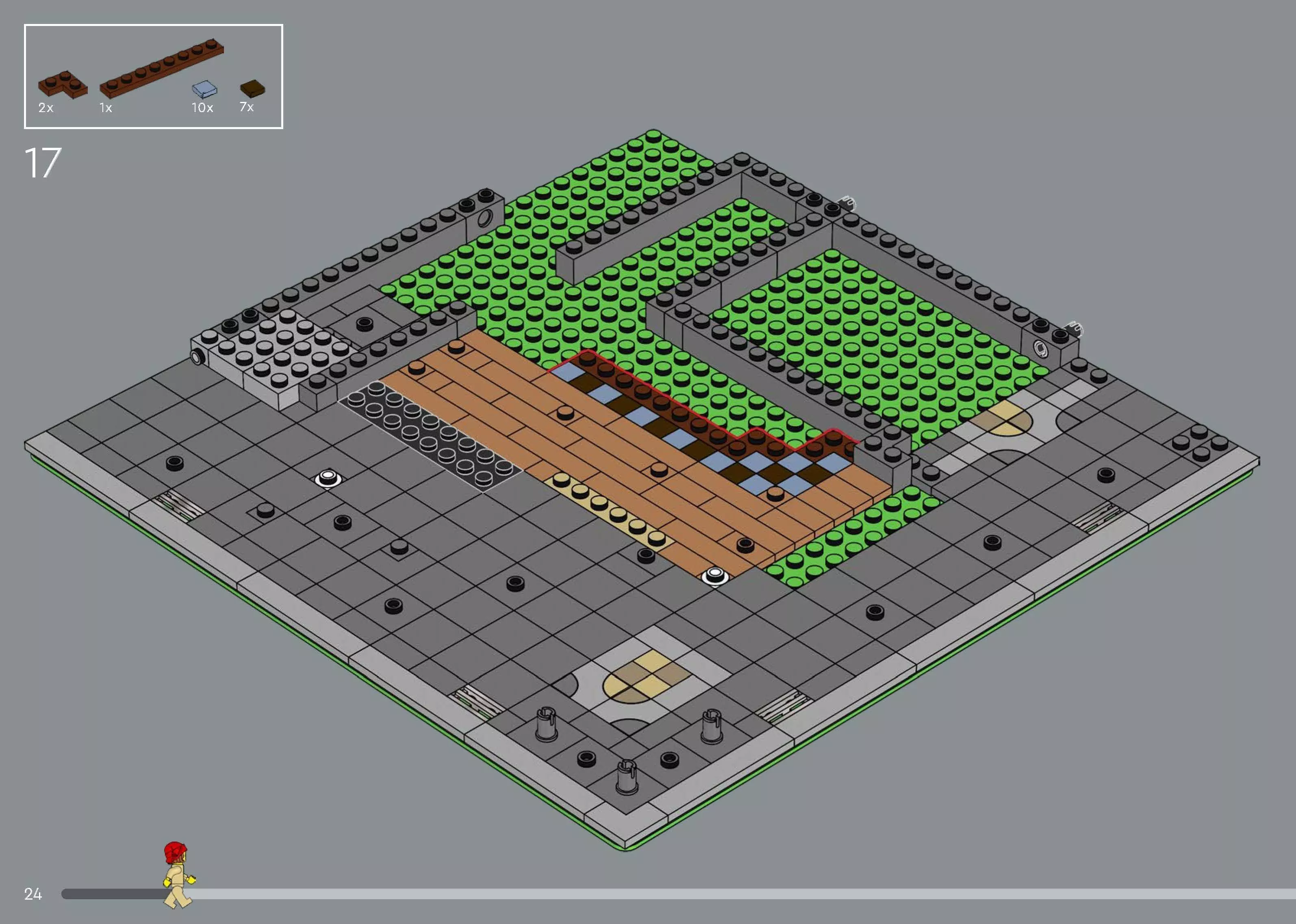 Wikibricks3D - 10350 Tudor-Corner 3D print model_18