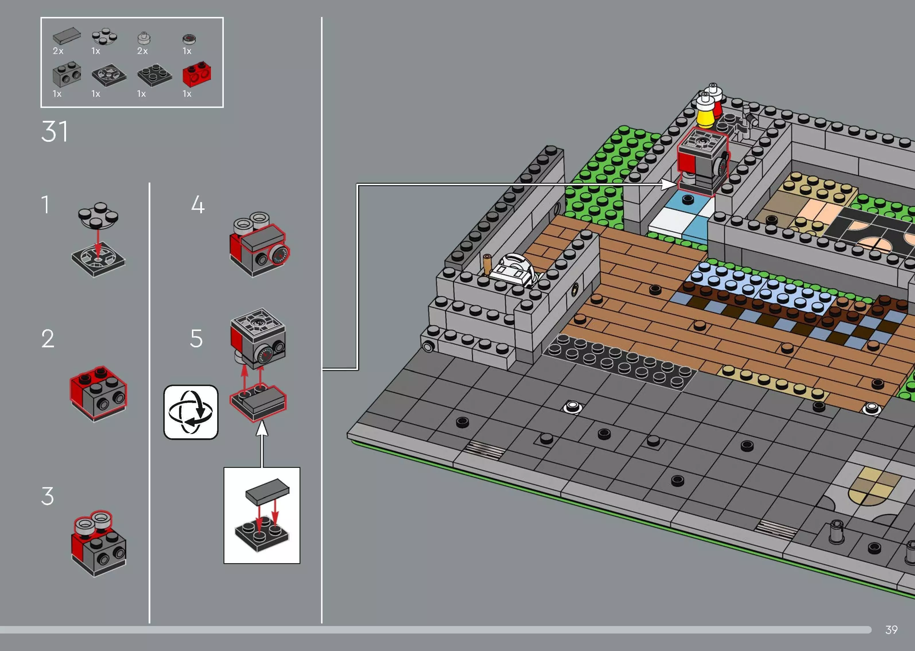 Wikibricks3D - 10350 Tudor-Corner 3D print model_33