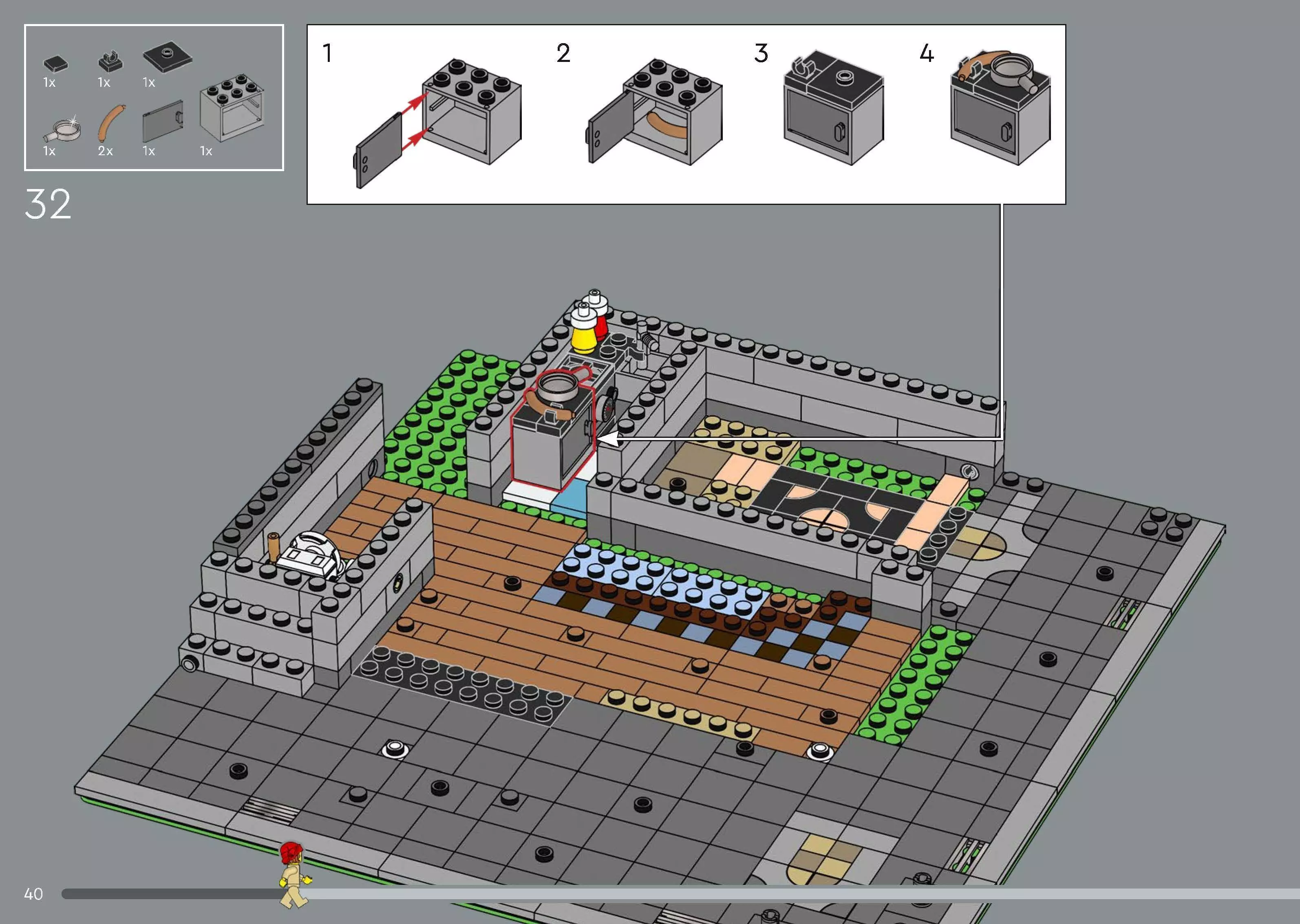 Wikibricks3D - 10350 Tudor-Corner 3D print model_34