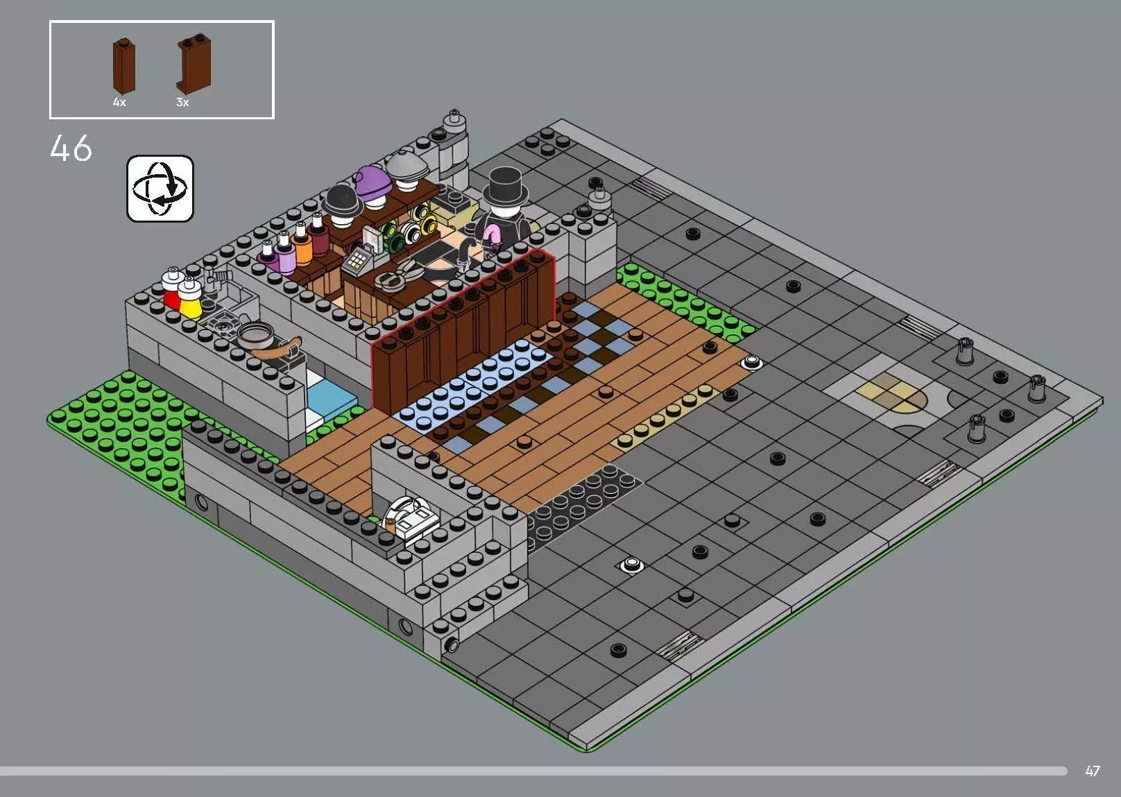 Wikibricks3D - 10350 Tudor-Corner 3D print model_41