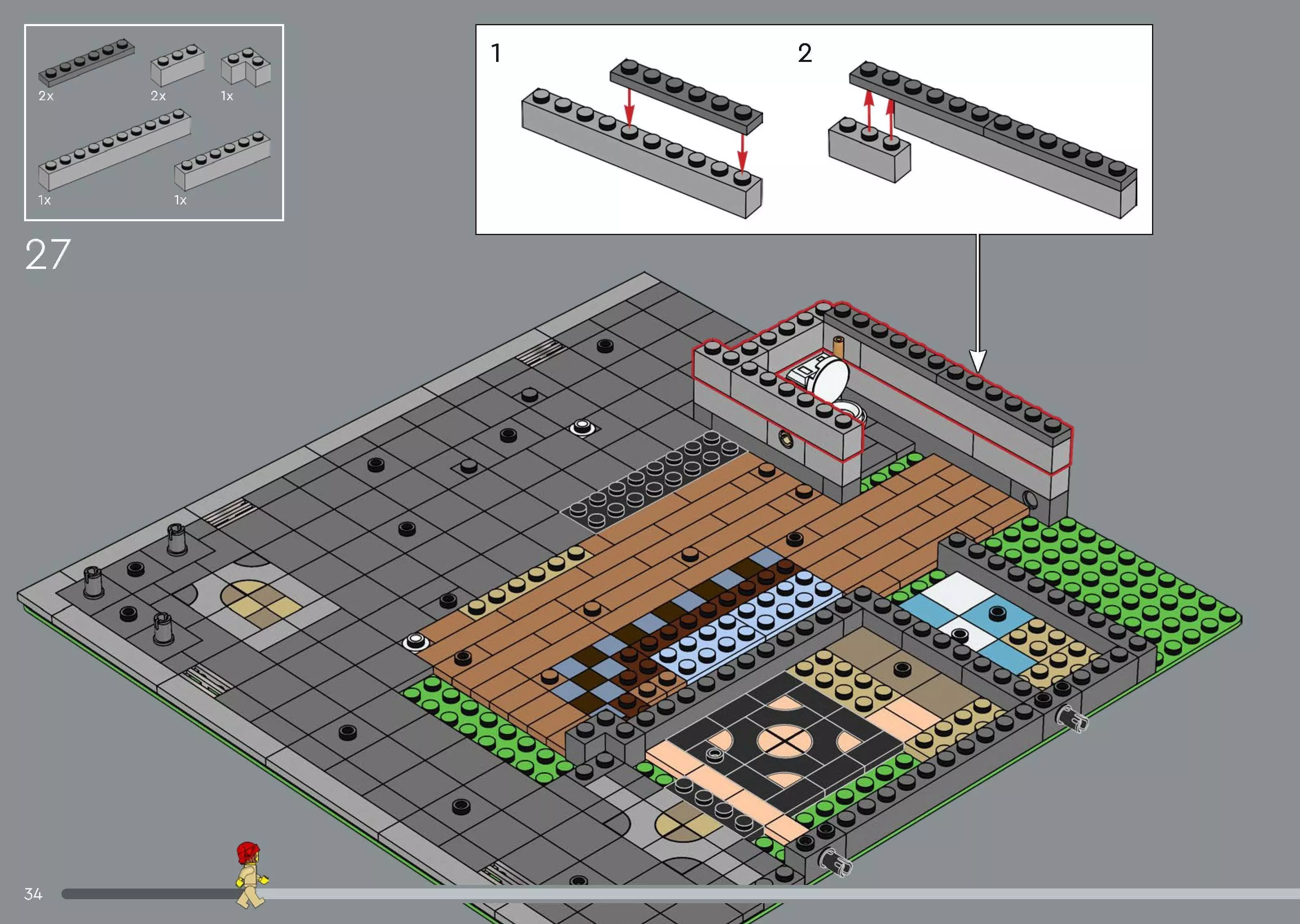 Wikibricks3D - 10350 Tudor-Corner 3D print model_28