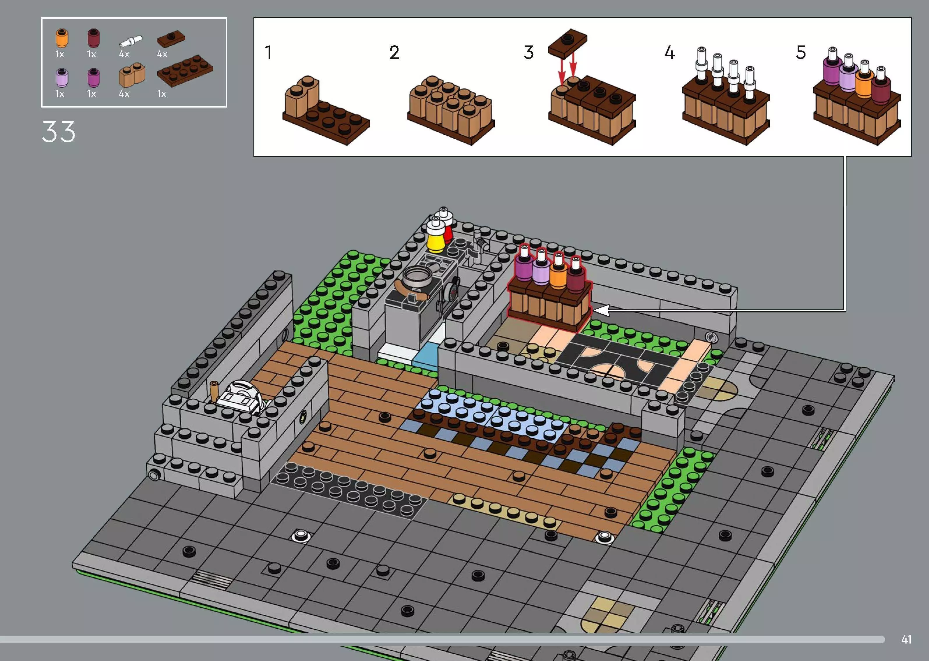 Wikibricks3D - 10350 Tudor-Corner 3D print model_35