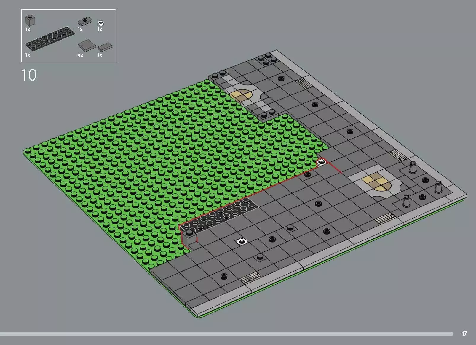 Wikibricks3D - 10350 Tudor-Corner 3D print model_11