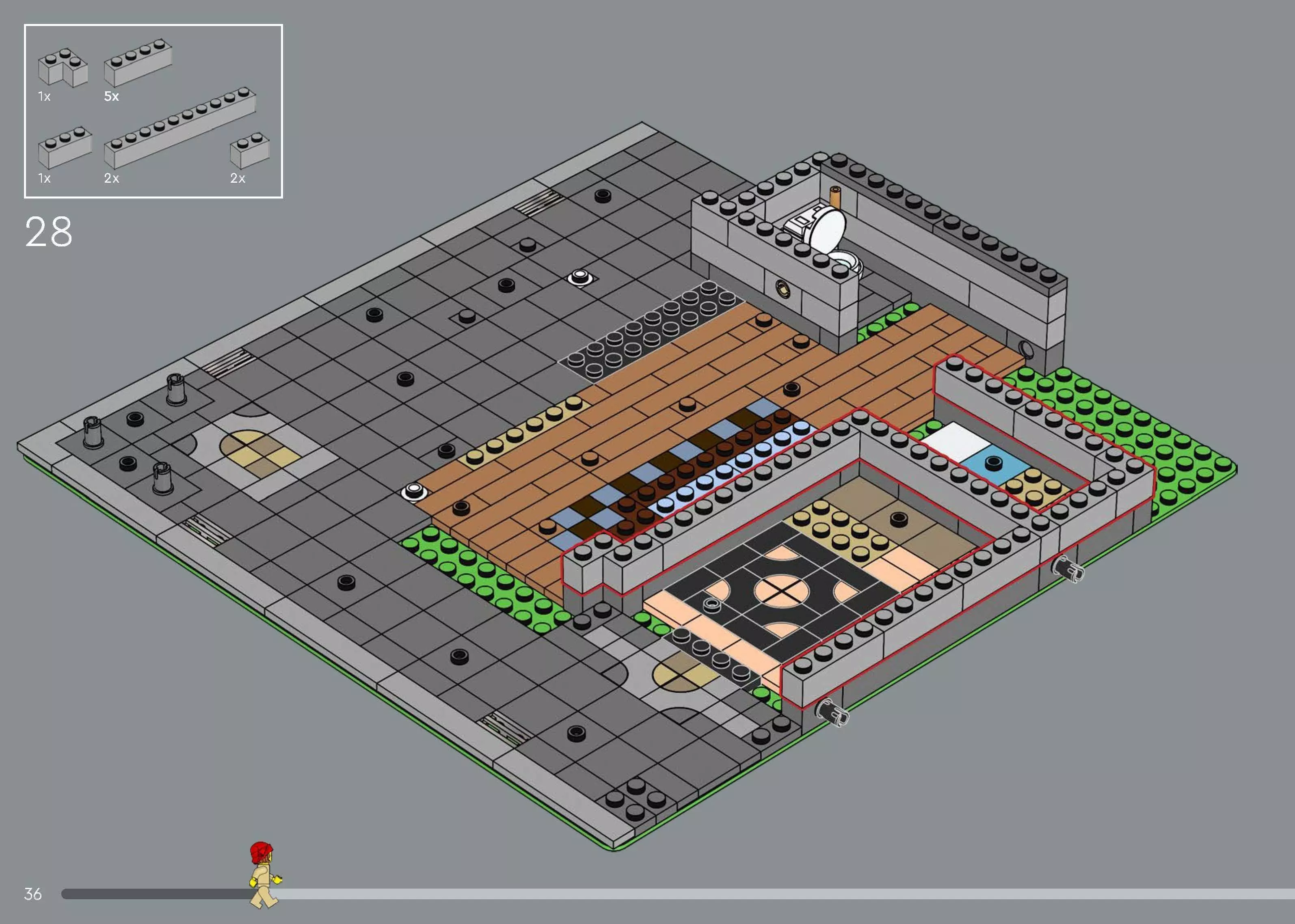 Wikibricks3D - 10350 Tudor-Corner 3D print model_30