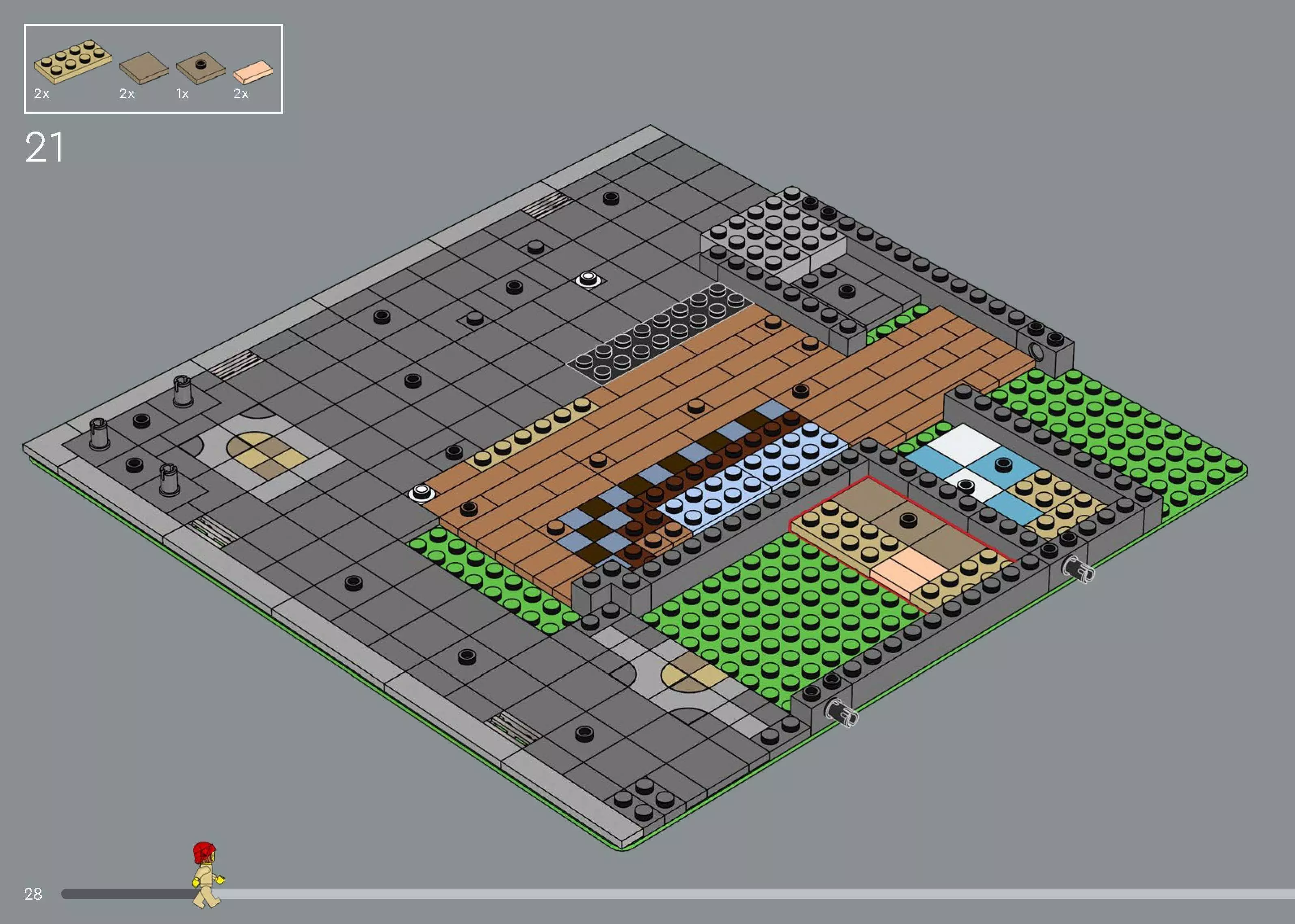 Wikibricks3D - 10350 Tudor-Corner 3D print model_22