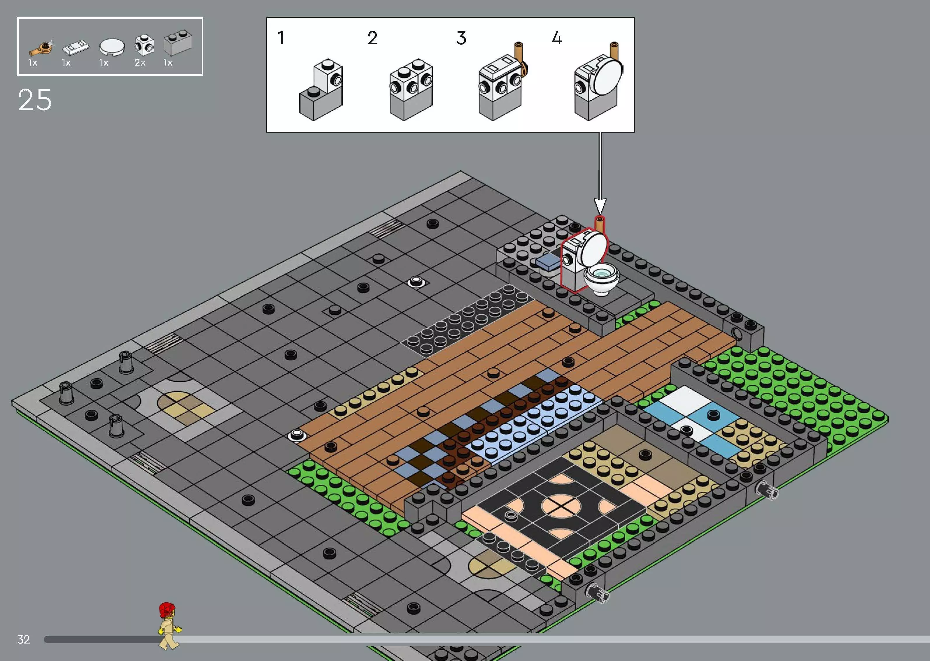 Wikibricks3D - 10350 Tudor-Corner 3D print model_26