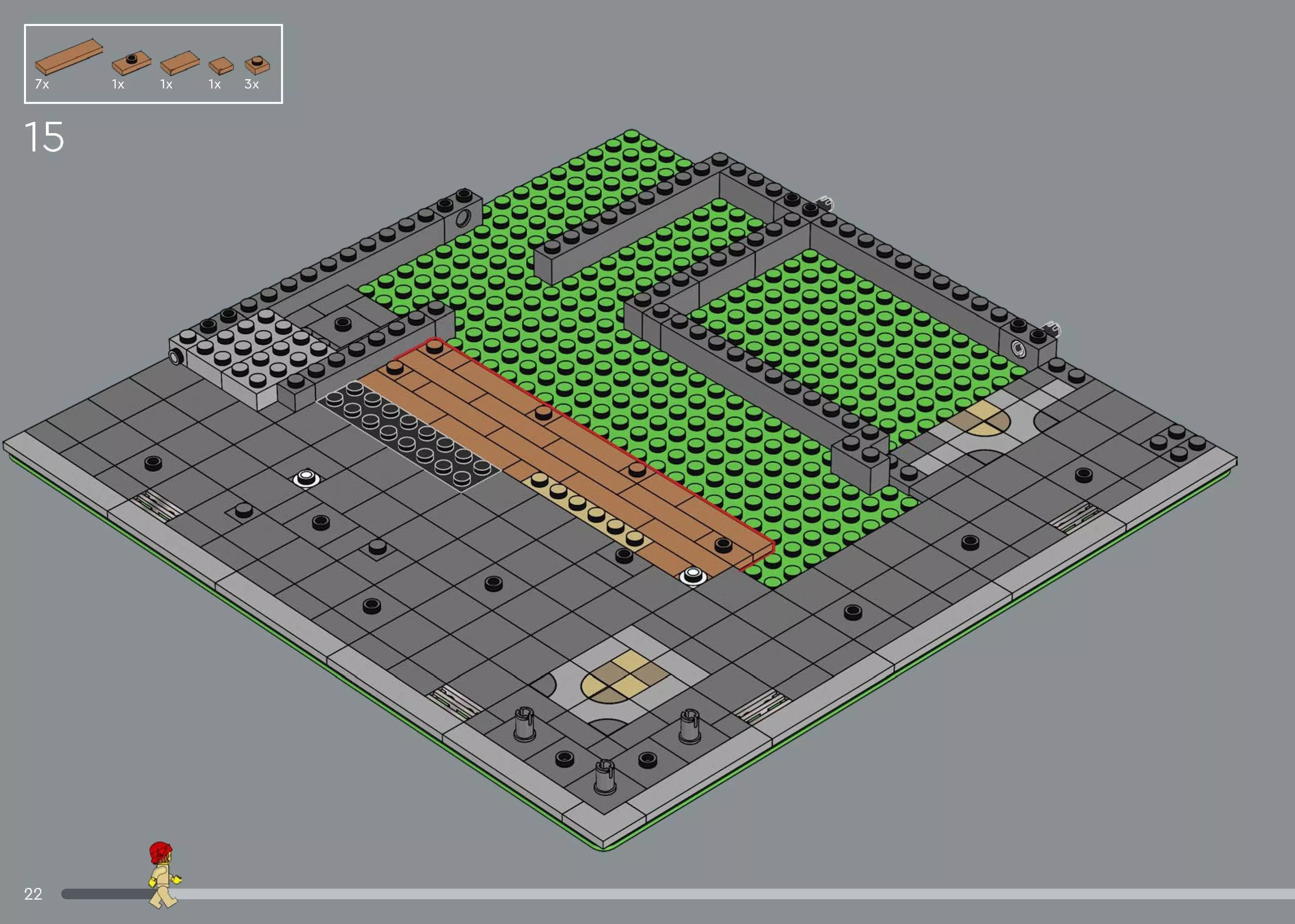 Wikibricks3D - 10350 Tudor-Corner 3D print model_16