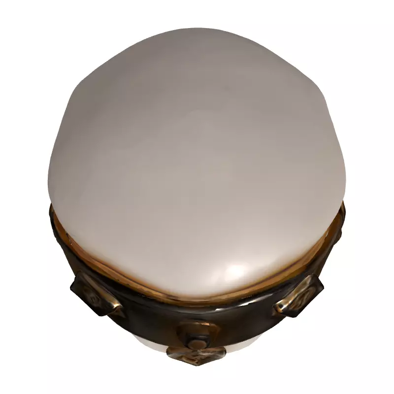 Regal Crowned Skull 3D Model Low-poly 3D model_8