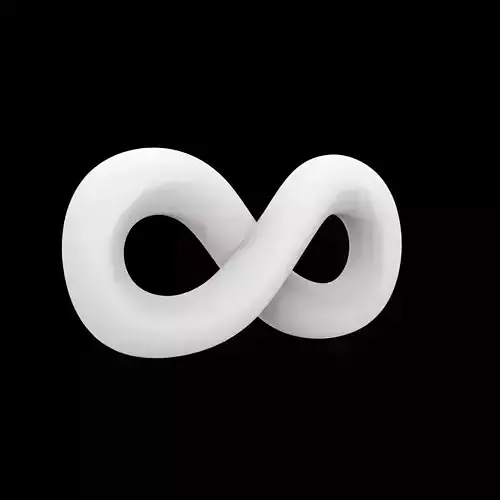 Infinity Loop Sculpture 3D Printable Model