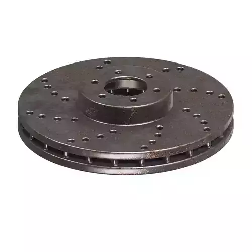 Rusty Car Disc Brake