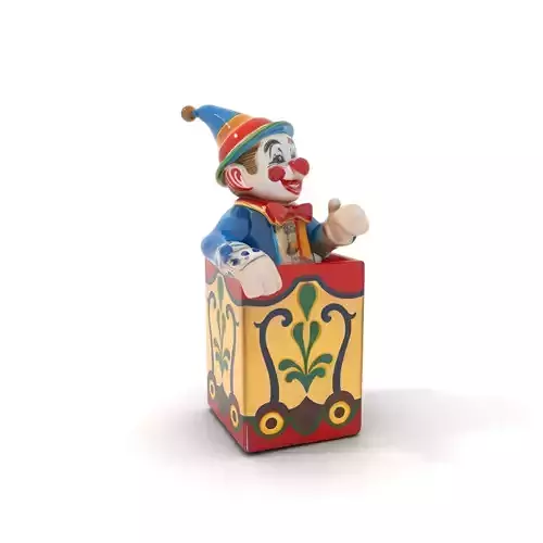 Colorful Clown Box model pack