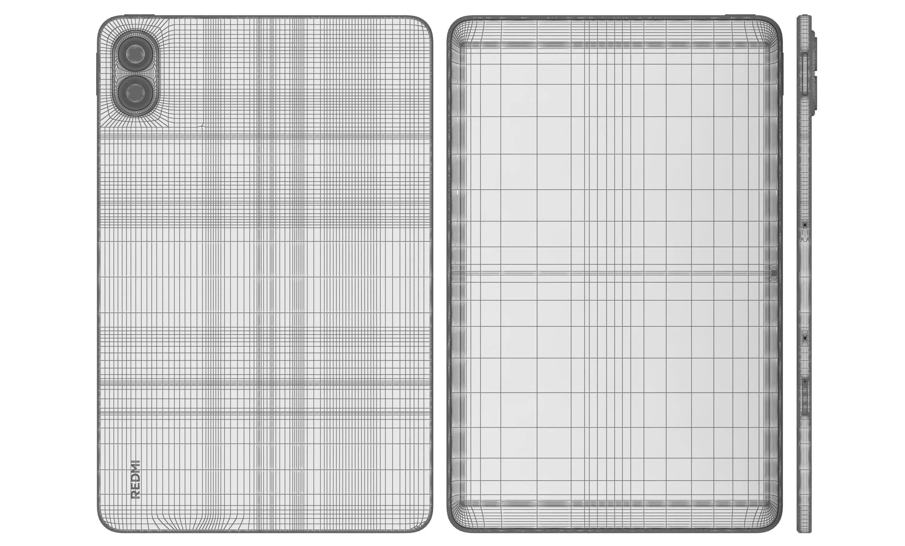 Xiaomi Redmi Pad 2 Pro All Colors 3D model_16