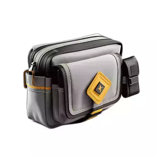 Modern Tactical Utility Pouch Bag Low-poly 3D model