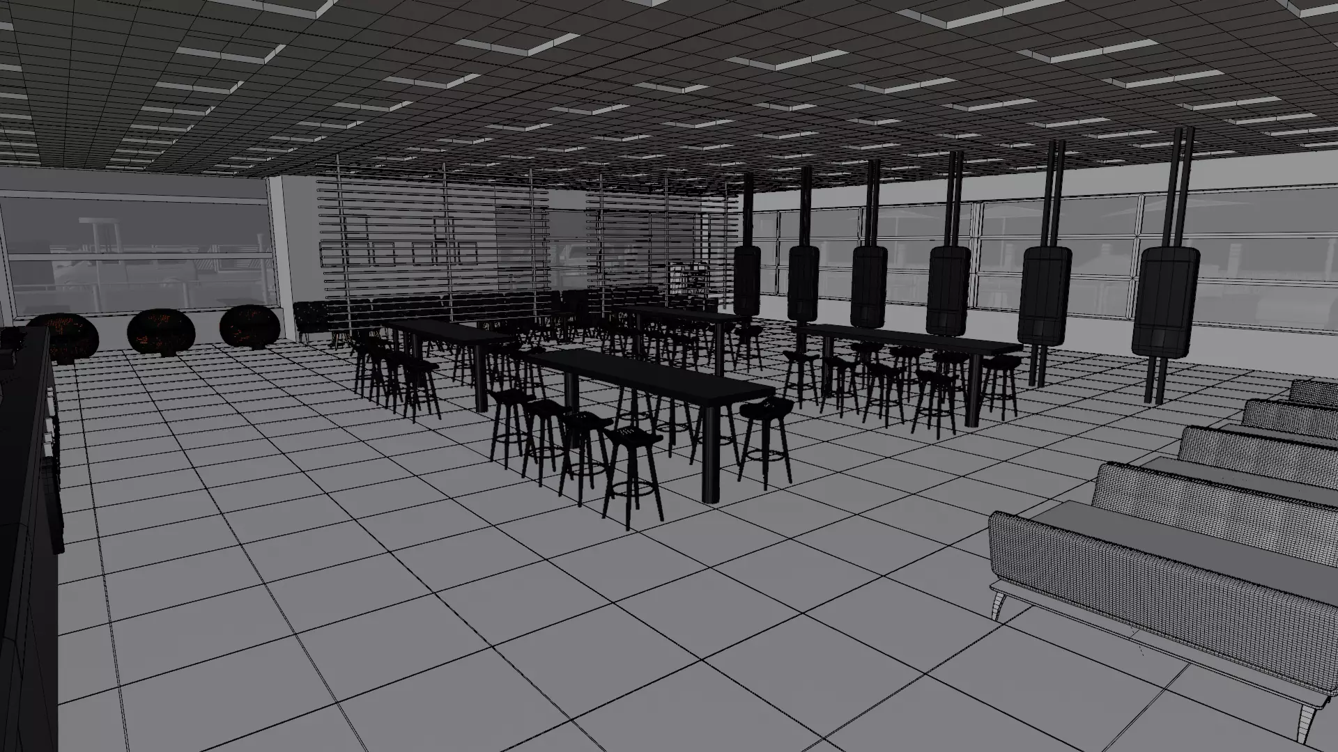 McDonalds Restaurant 3D model_27