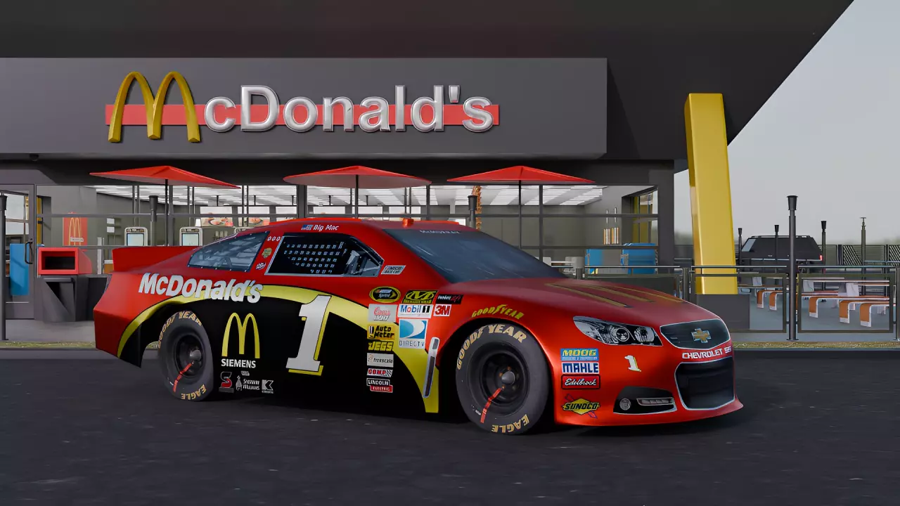 McDonalds Restaurant 3D model_3