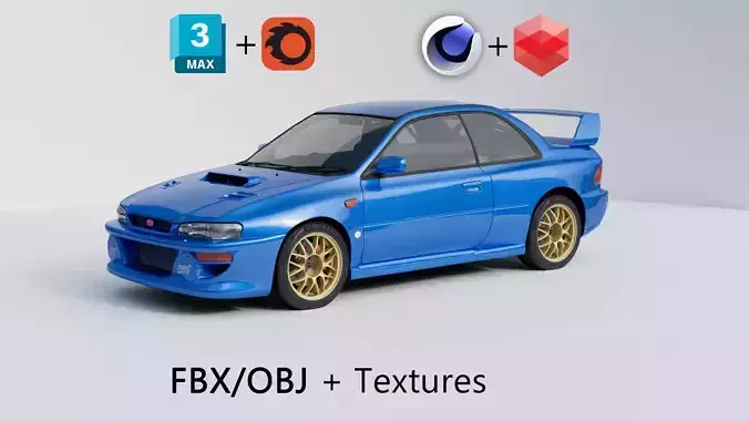Subaru impreza WRX STI 22b