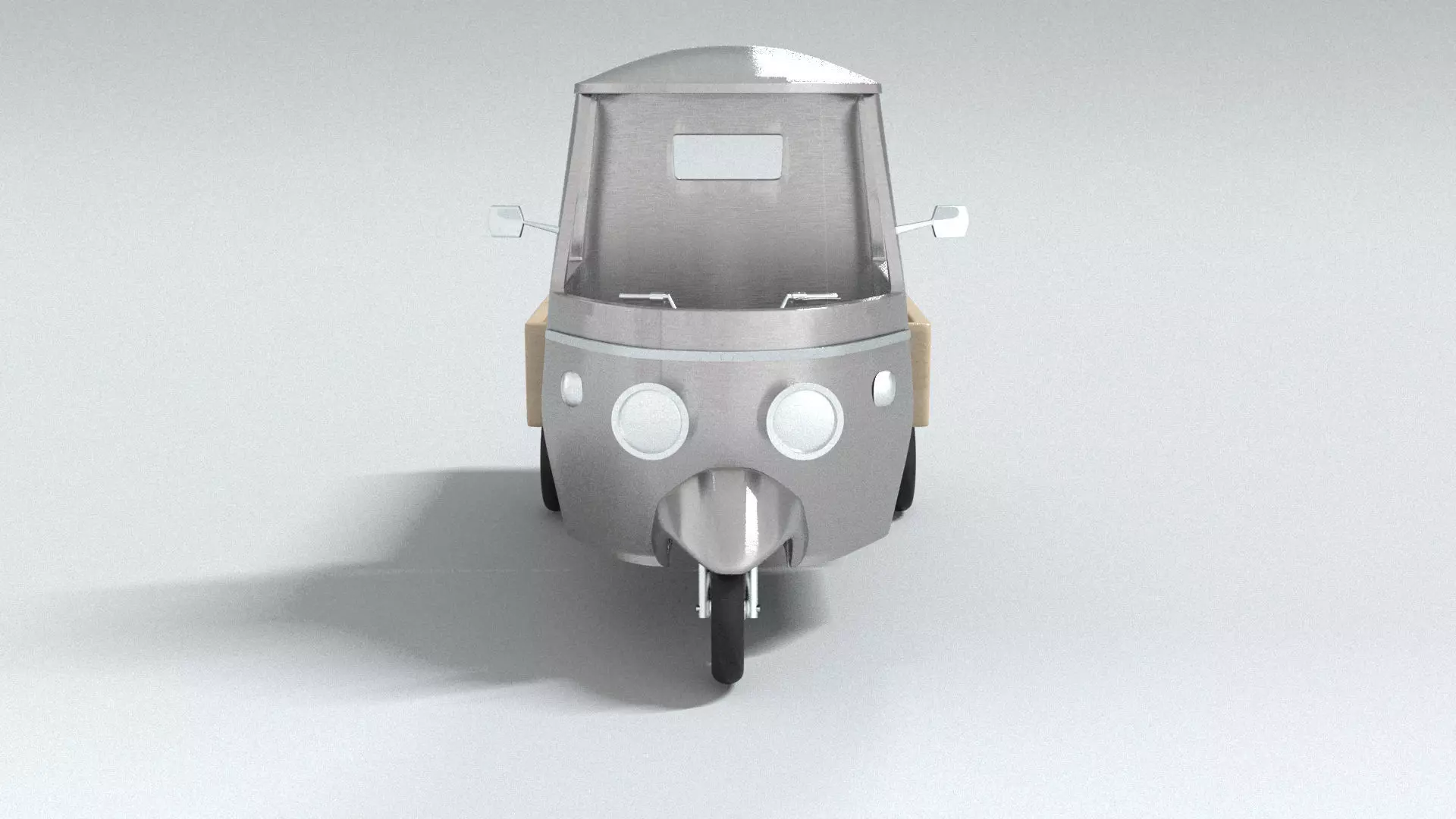 laos 3 Wheel Motorcycle 3D model
