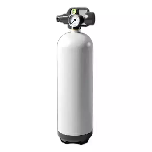 Medical Oxygen Tank Pressure Gauge Low-poly 3D model