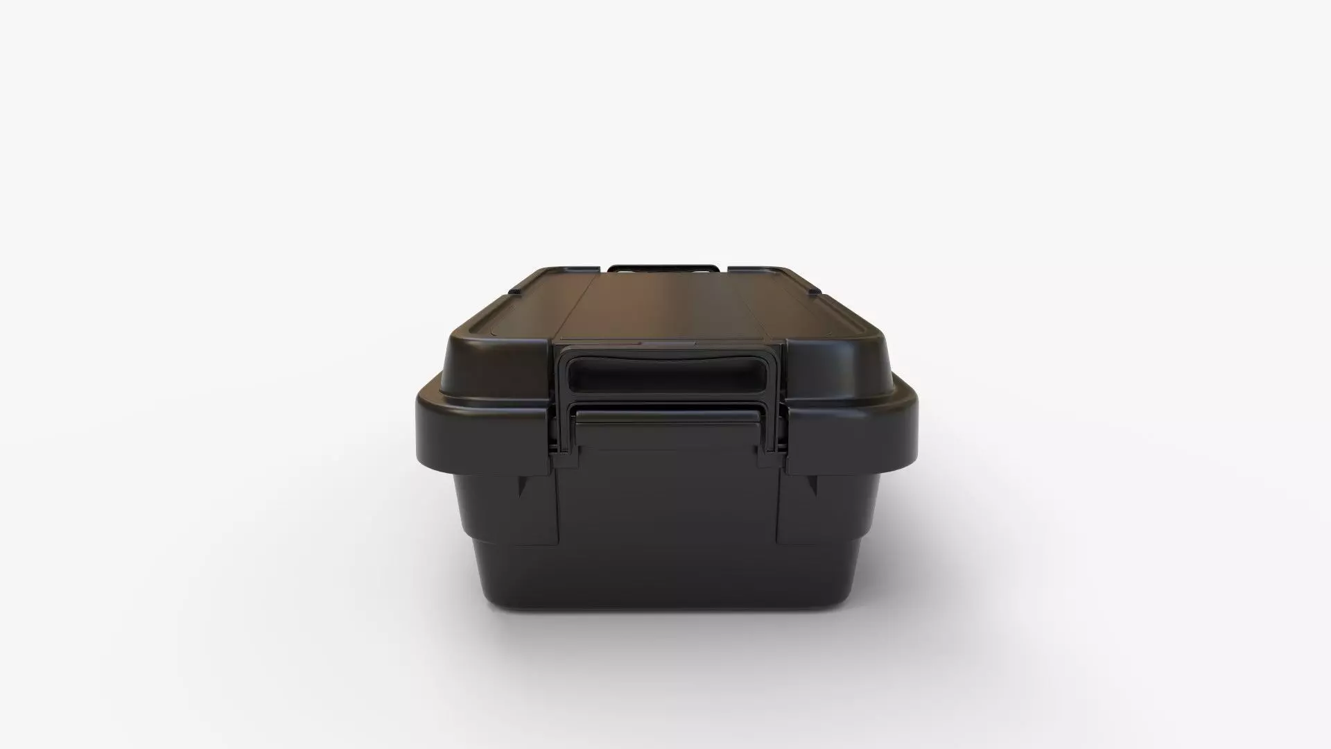 Heavy Duty Stackable Plastic Storage 3D model_2
